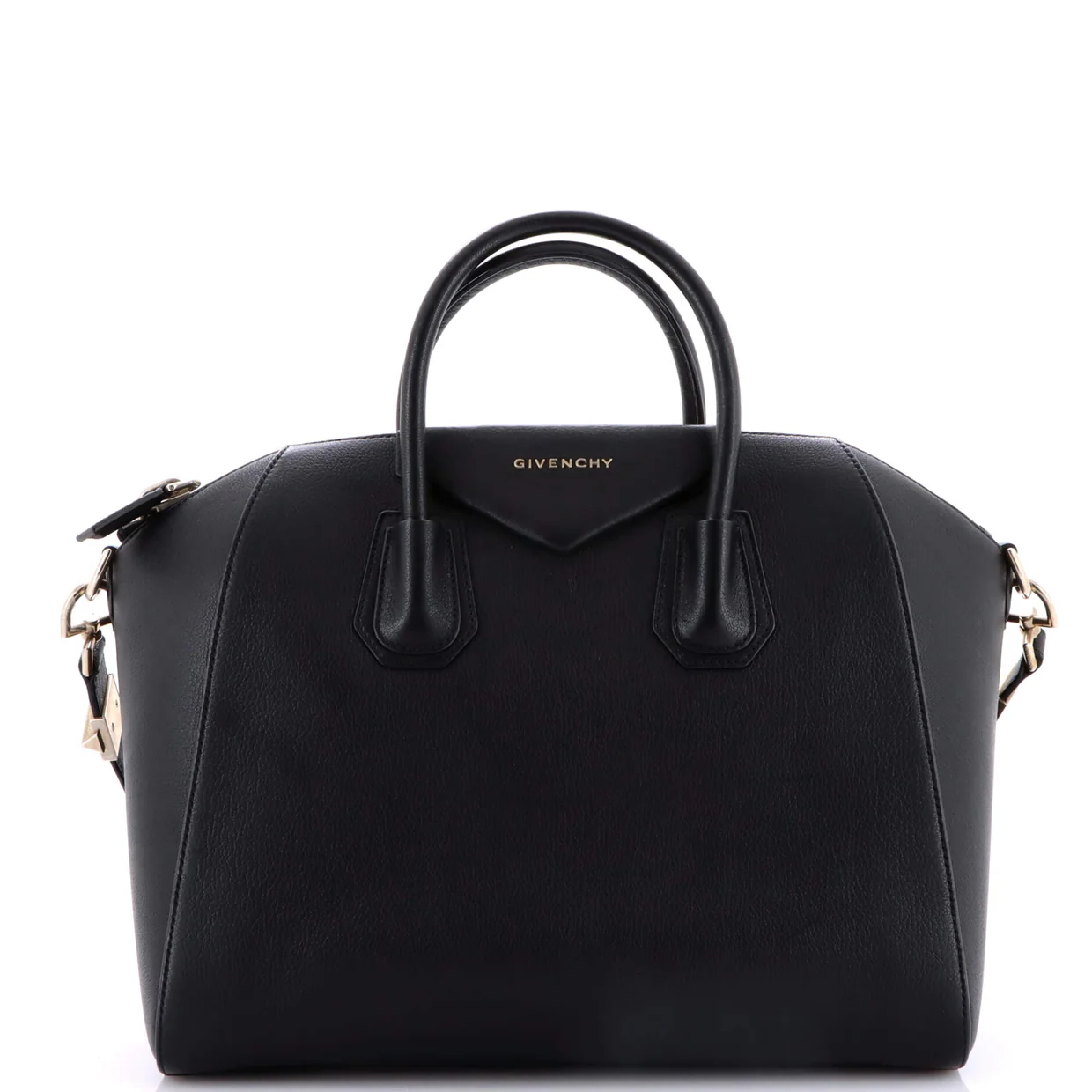 Antigona Bag Leather Medium - Deep Luxury