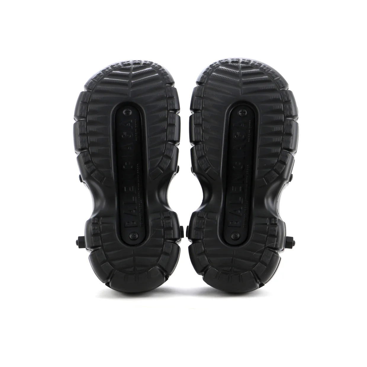 x Crocs Hardcrocs Platform Sandals Rubber - Deep Luxury