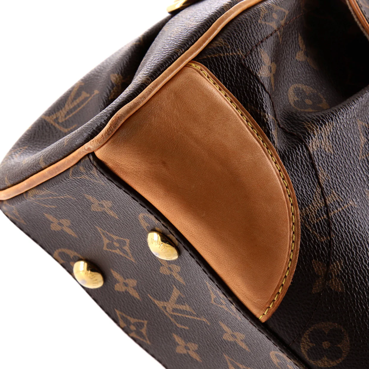 Beverly Handbag Monogram Canvas MM - Deep Luxury