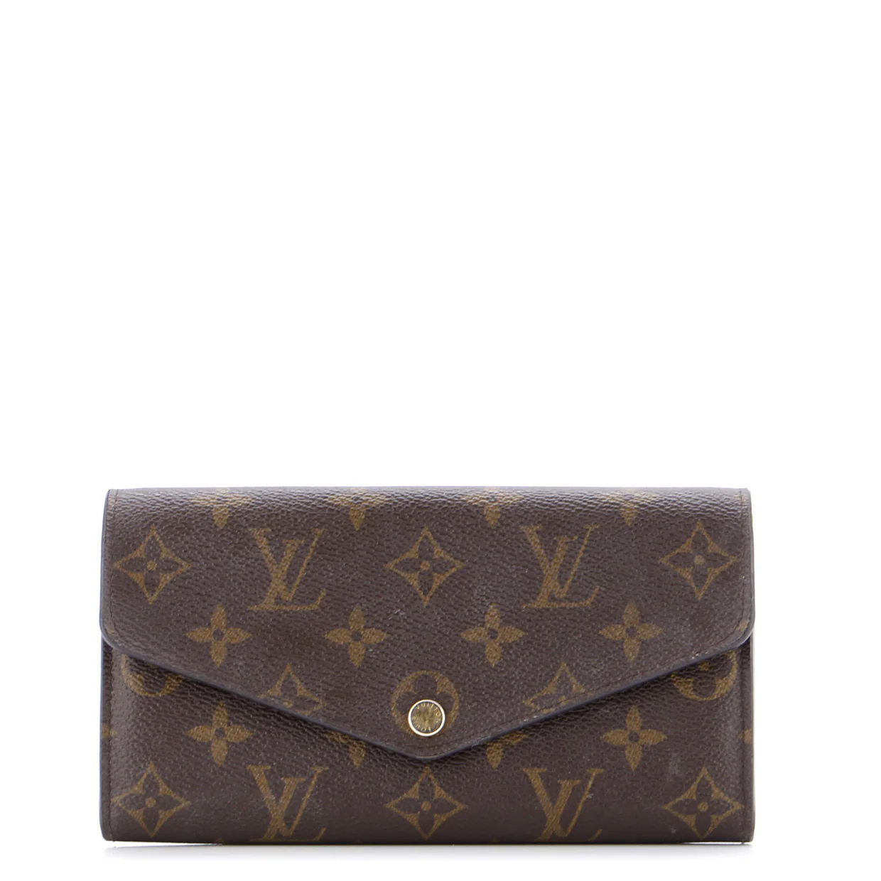 Sarah Wallet NM Monogram Canvas - Deep Luxury