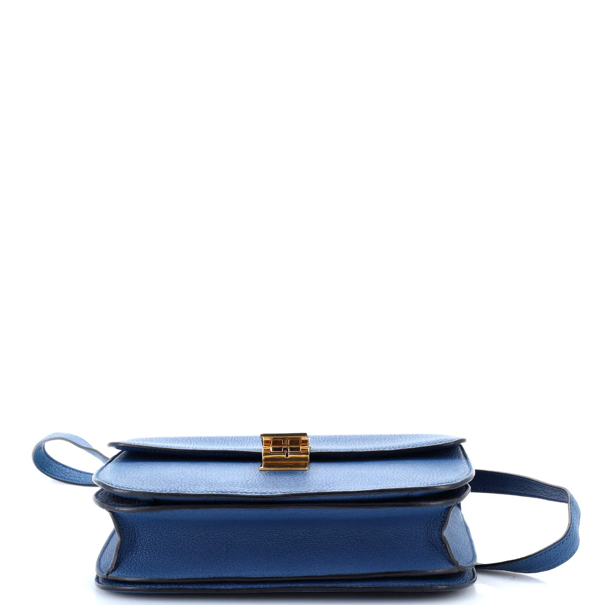 Classic Box Bag Grainy Leather Medium - Deep Luxury