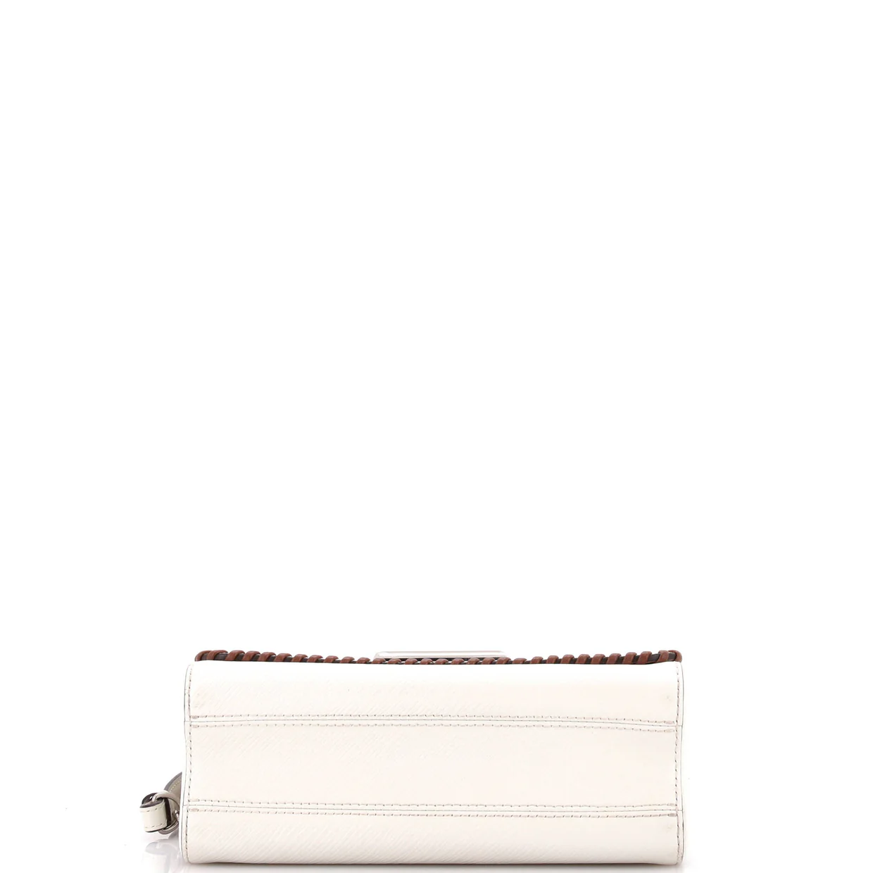 Twist Handbag Limited Edition Flower Embellished Epi Leather with Whipstitch Details MM - Deep Luxury