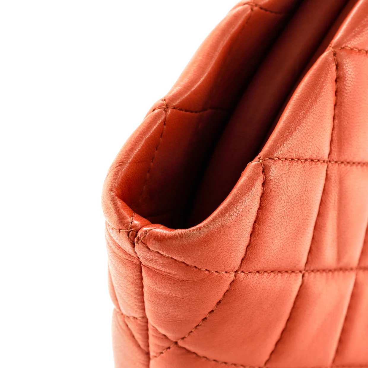 Square Timeless Clutch Quilted Lambskin - Deep Luxury