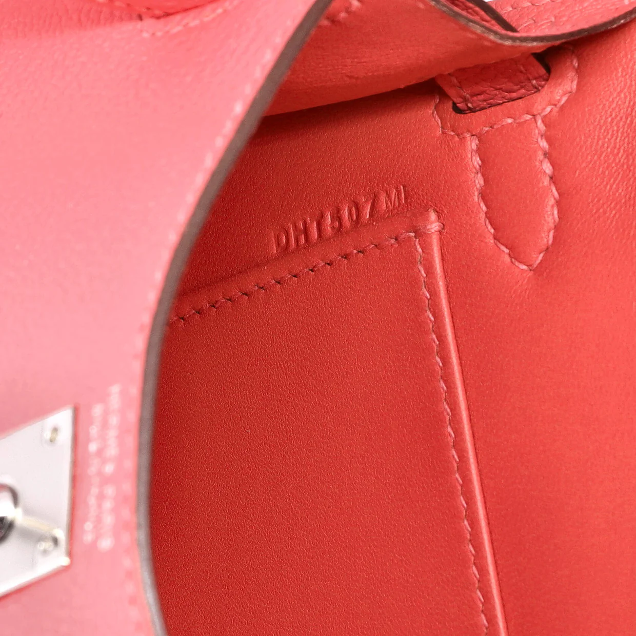 Kelly Mini II Bag Rose Azalée Chevre Mysore with Palladium Hardware 20 - Deep Luxury