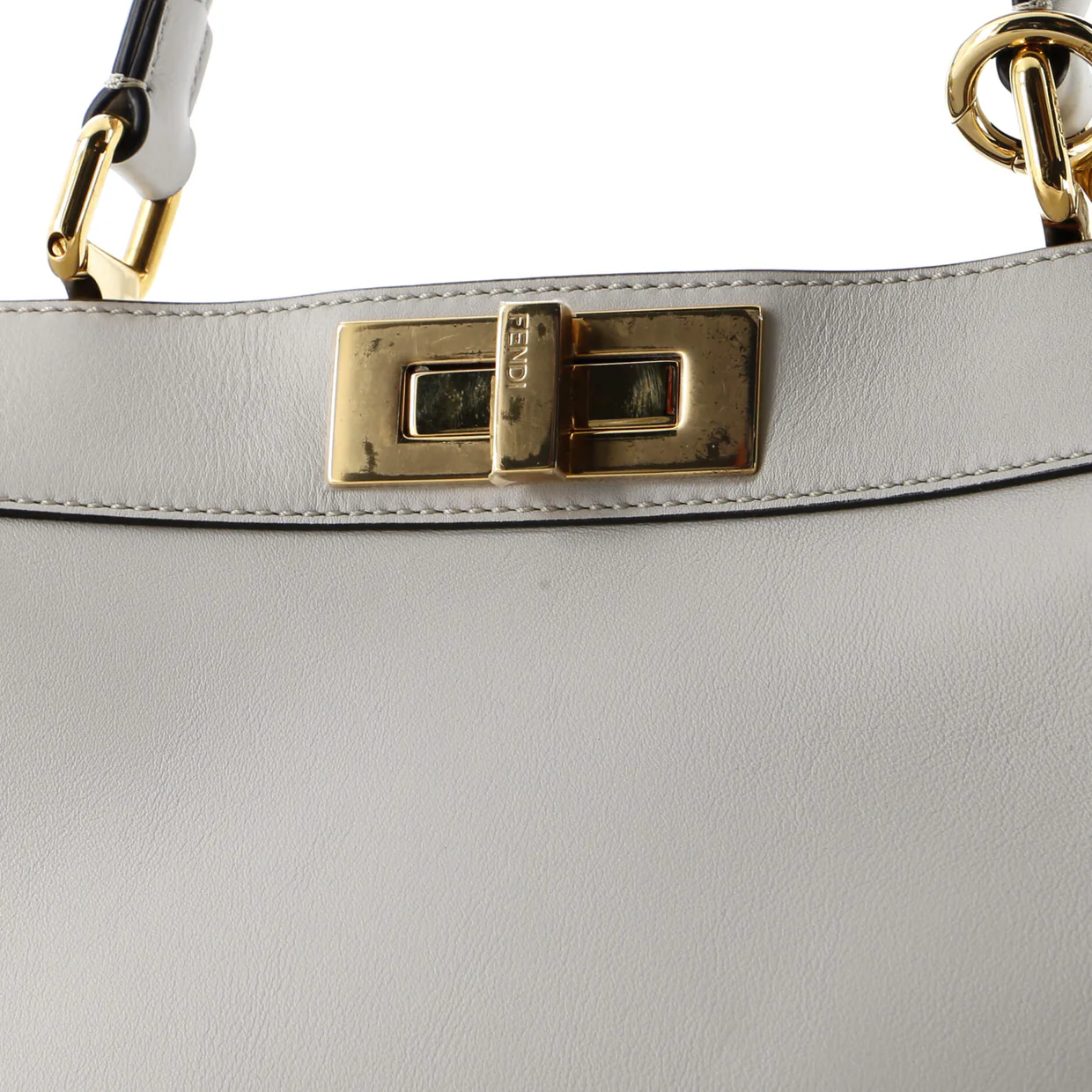 Peekaboo ISeeU Bag Leather Medium - Deep Luxury