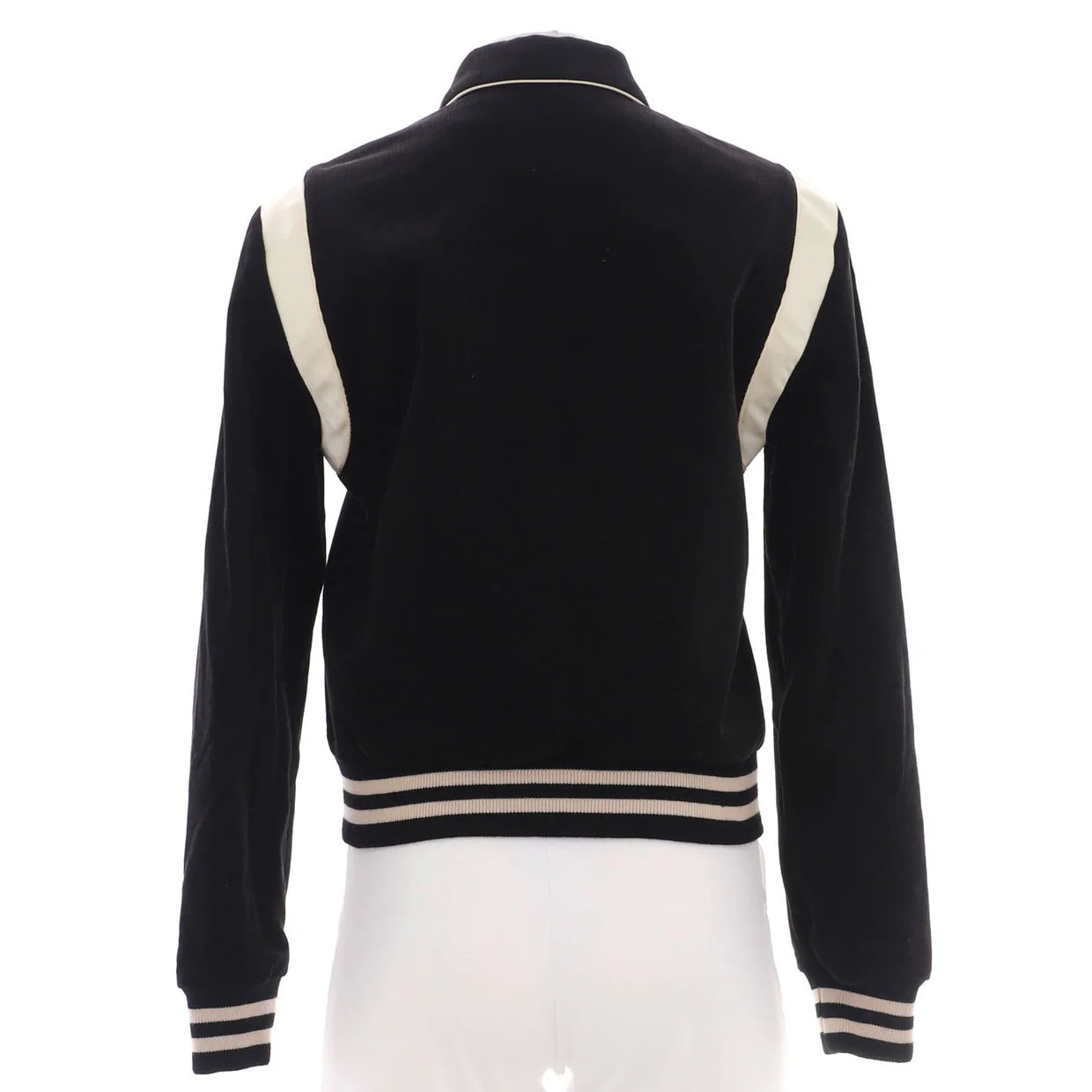Button Up Bomber Jacket Cotton - Deep Luxury