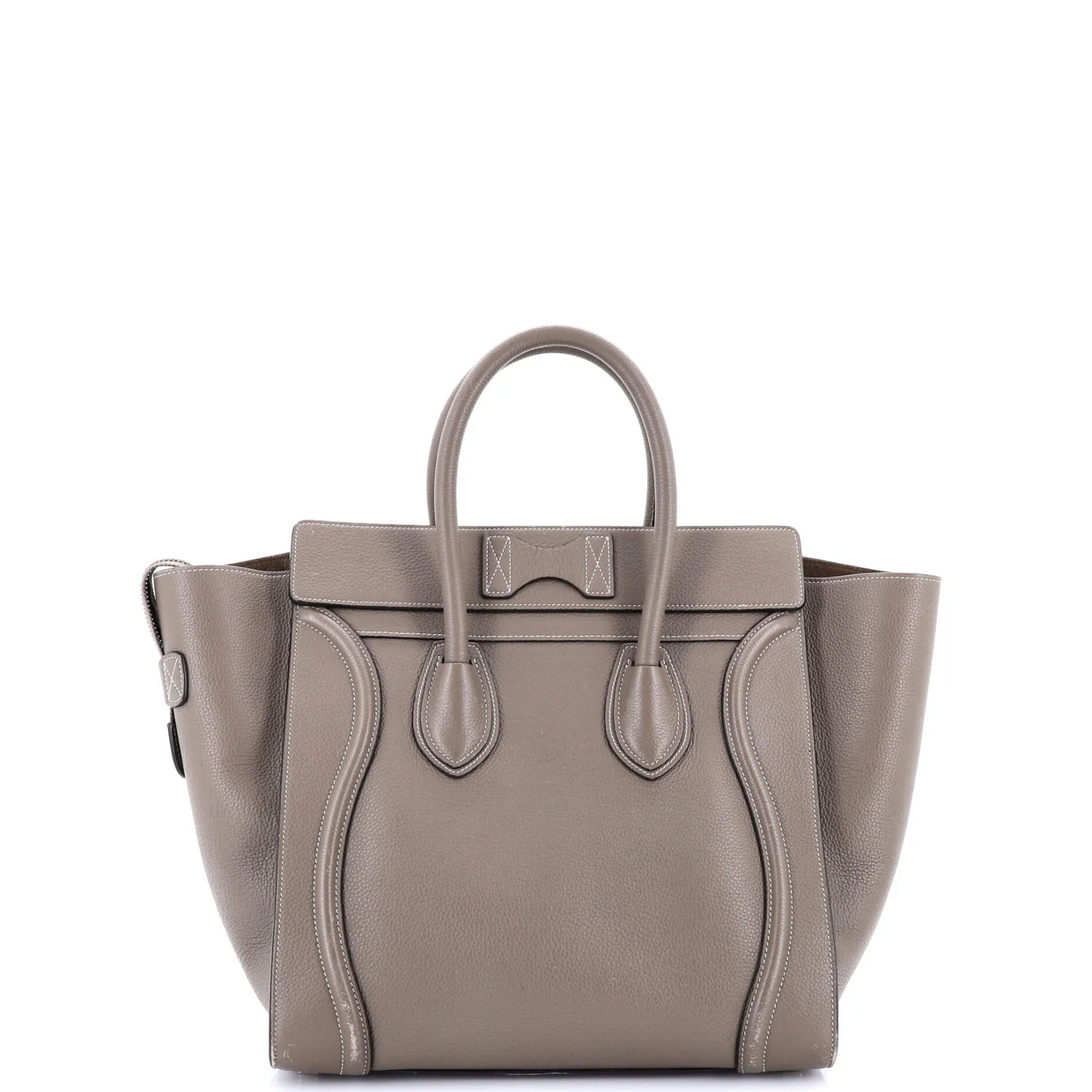 Luggage Bag Grainy Leather Mini - Deep Luxury