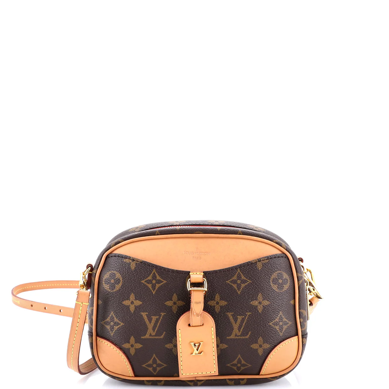 Deauville Handbag Monogram Canvas Mini - Deep Luxury