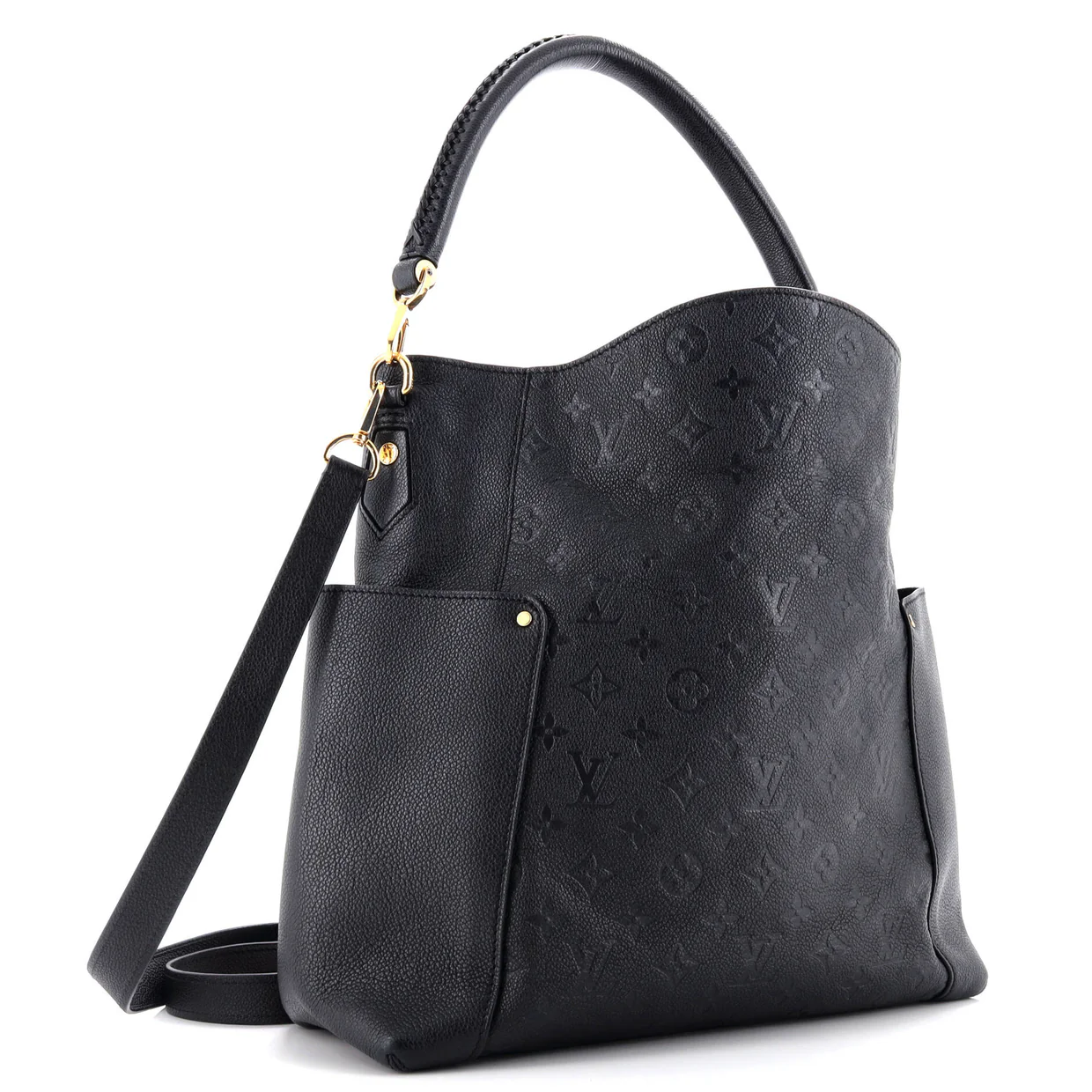 Bagatelle Hobo Monogram Empreinte Leather - Deep Luxury