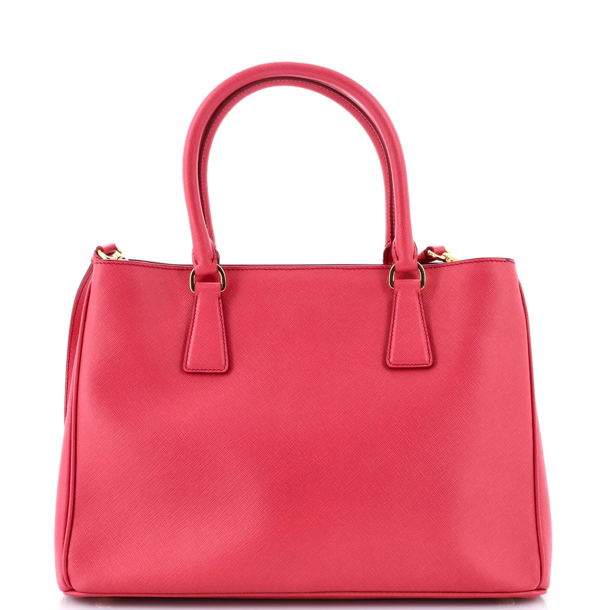 Lux Open Tote Saffiano Leather Medium - Deep Luxury