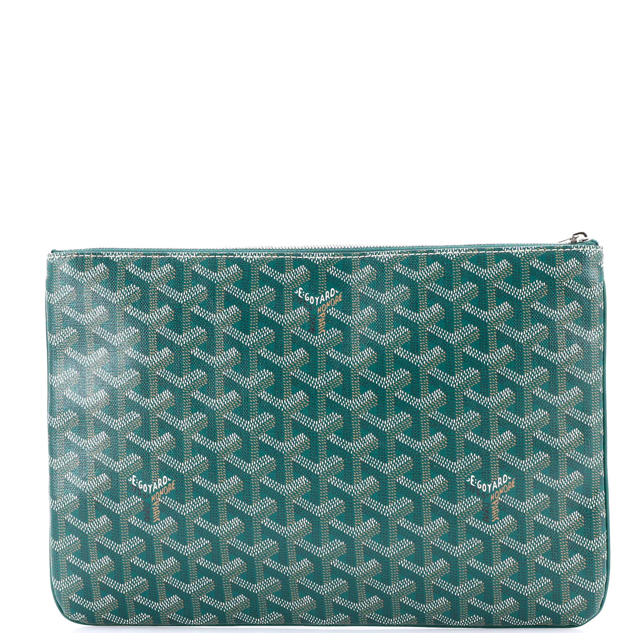 Senat Zip Pouch Coated Canvas MM - Deep Luxury