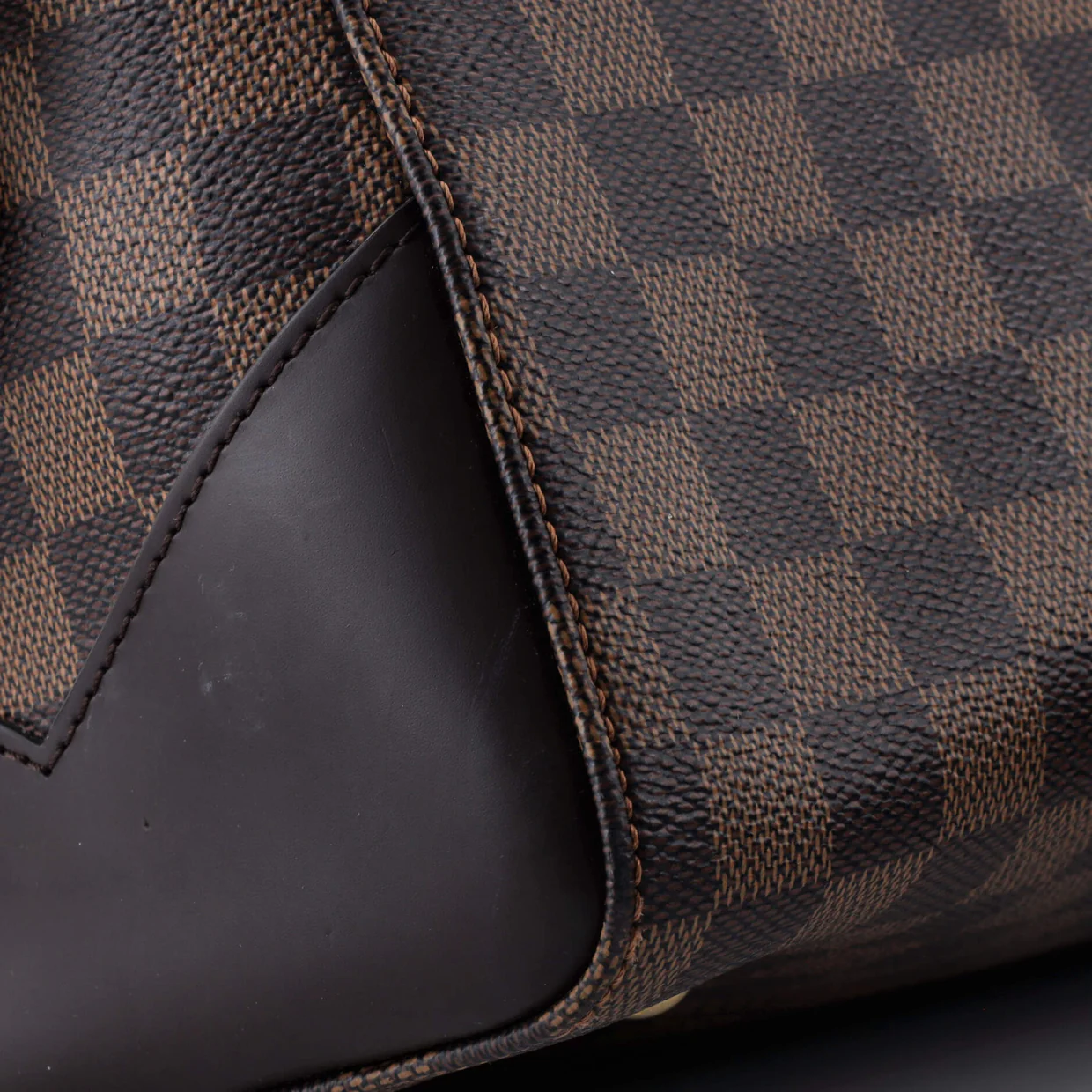 Kensington Bowling Bag Damier - Deep Luxury