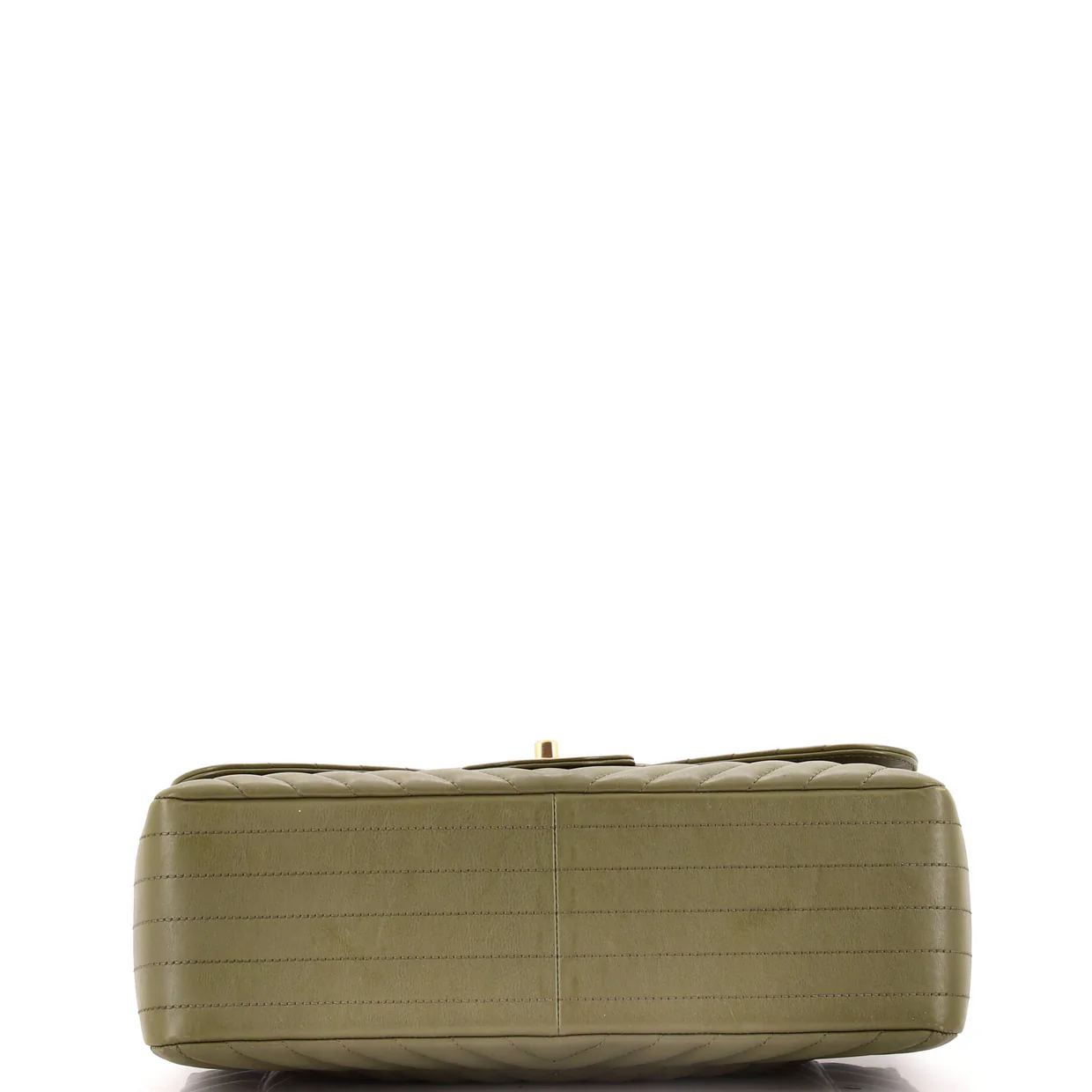 Classic Double Flap Bag Chevron Lambskin Jumbo - Deep Luxury