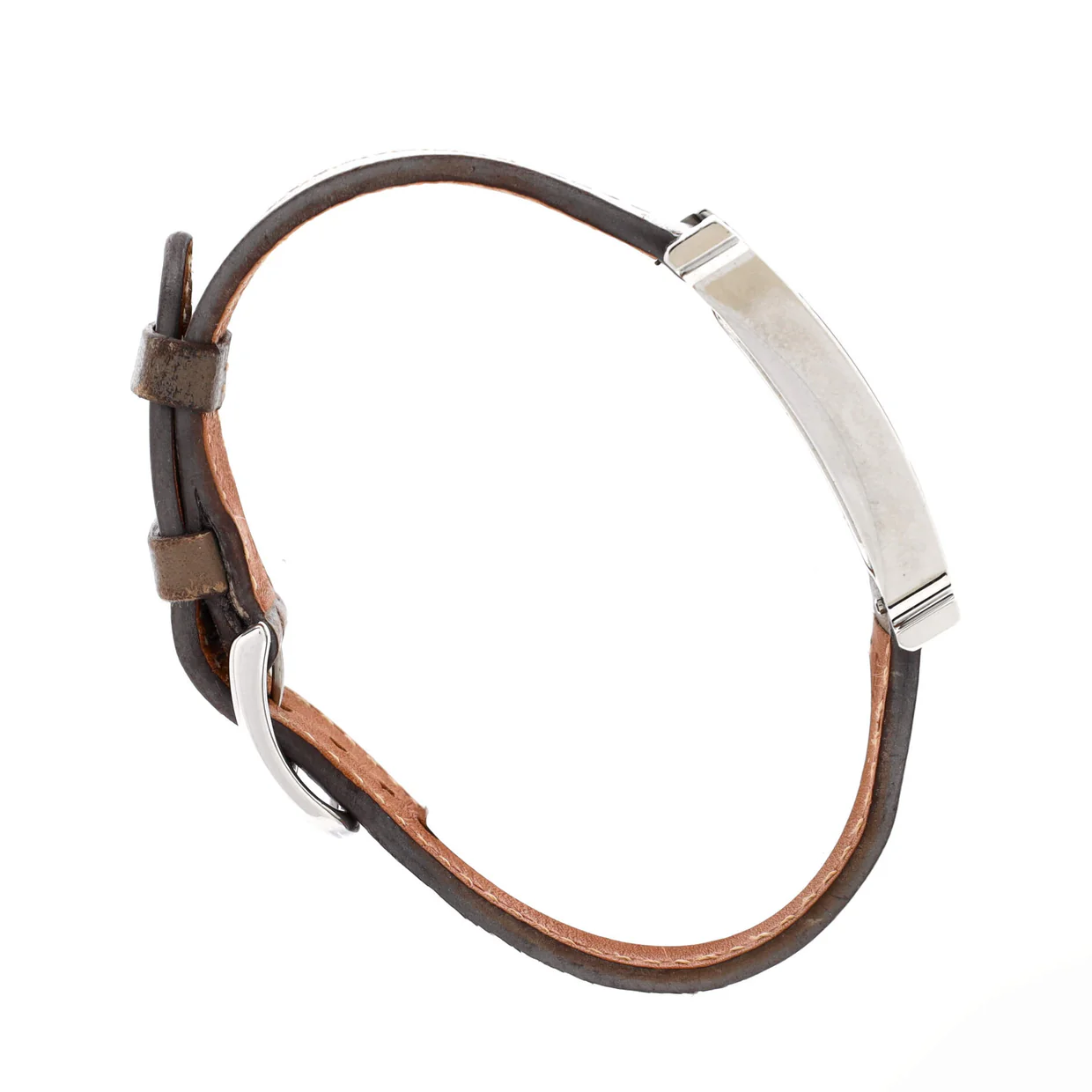 Heure H Quartz Watch Stainless Steel and Leather 26 - Deep Luxury