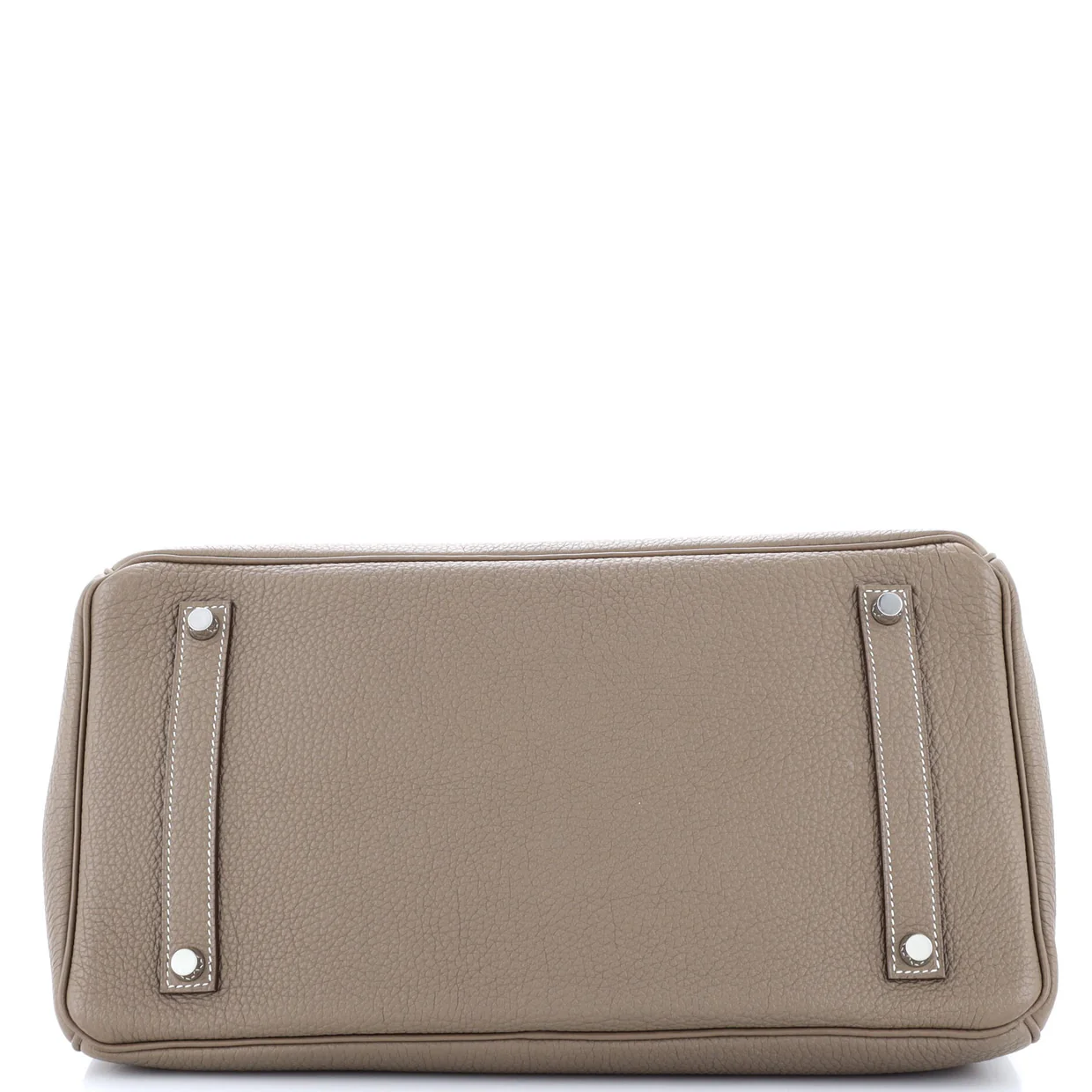 Birkin Handbag Grey Togo with Palladium Hardware 35 - Deep Luxury