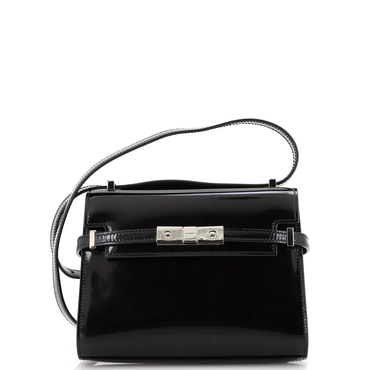 Manhattan Shoulder Bag Leather Mini - Deep Luxury