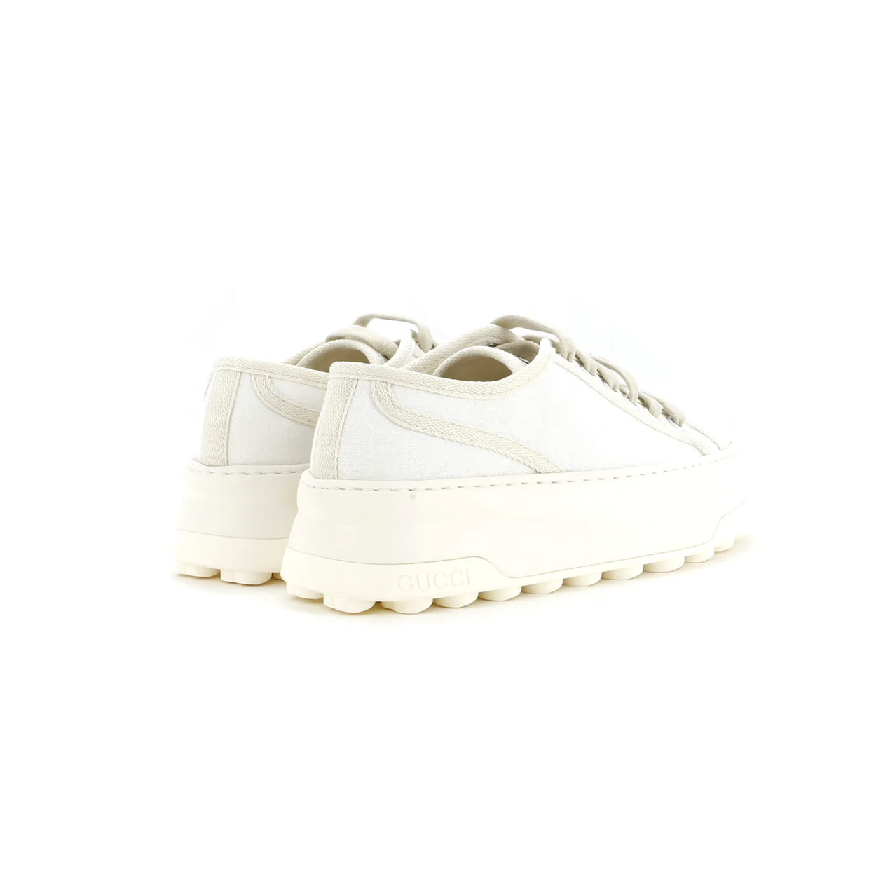 Women's 1977 Tennis Platform Sneakers GG Canvas - Deep Luxury