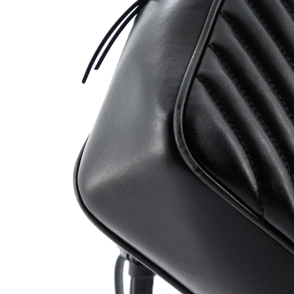 Lou Camera Bag Leather Small - Deep Luxury