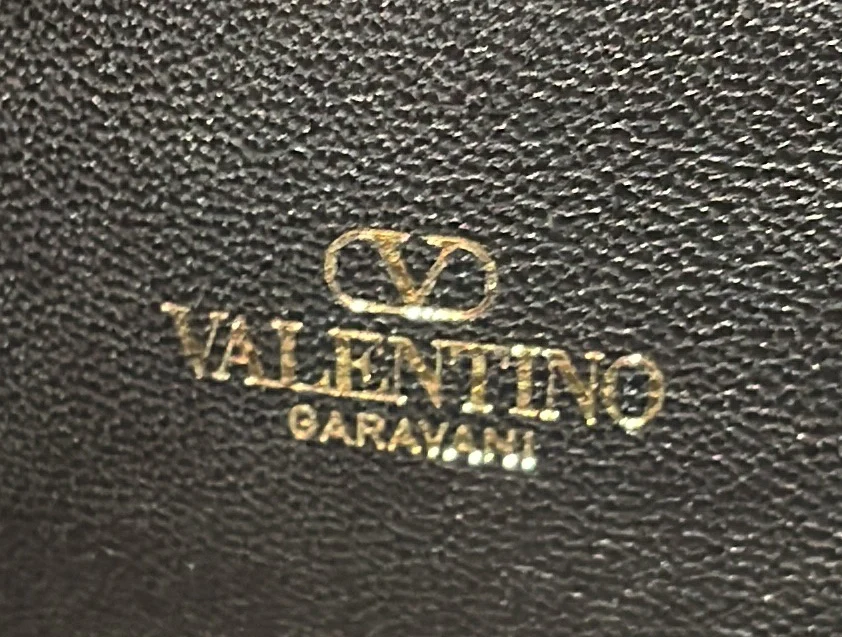 VLogo Bold Flap Shoulder Bag Leather Mini - Deep Luxury