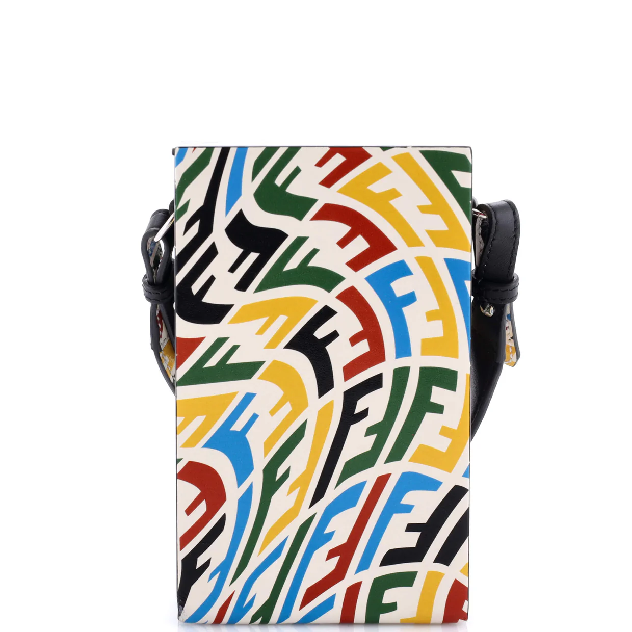 Vertical Box Crossbody Bag Vertigo Zucca Leather - Deep Luxury