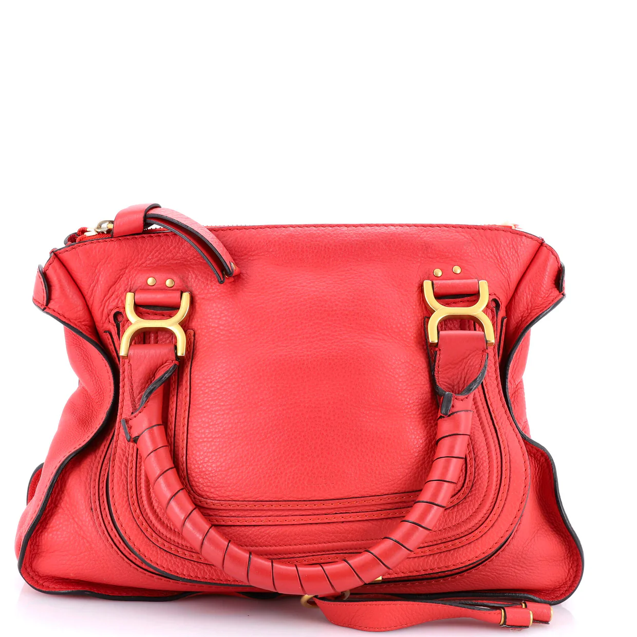 Marcie Shoulder Bag Leather Medium - Deep Luxury