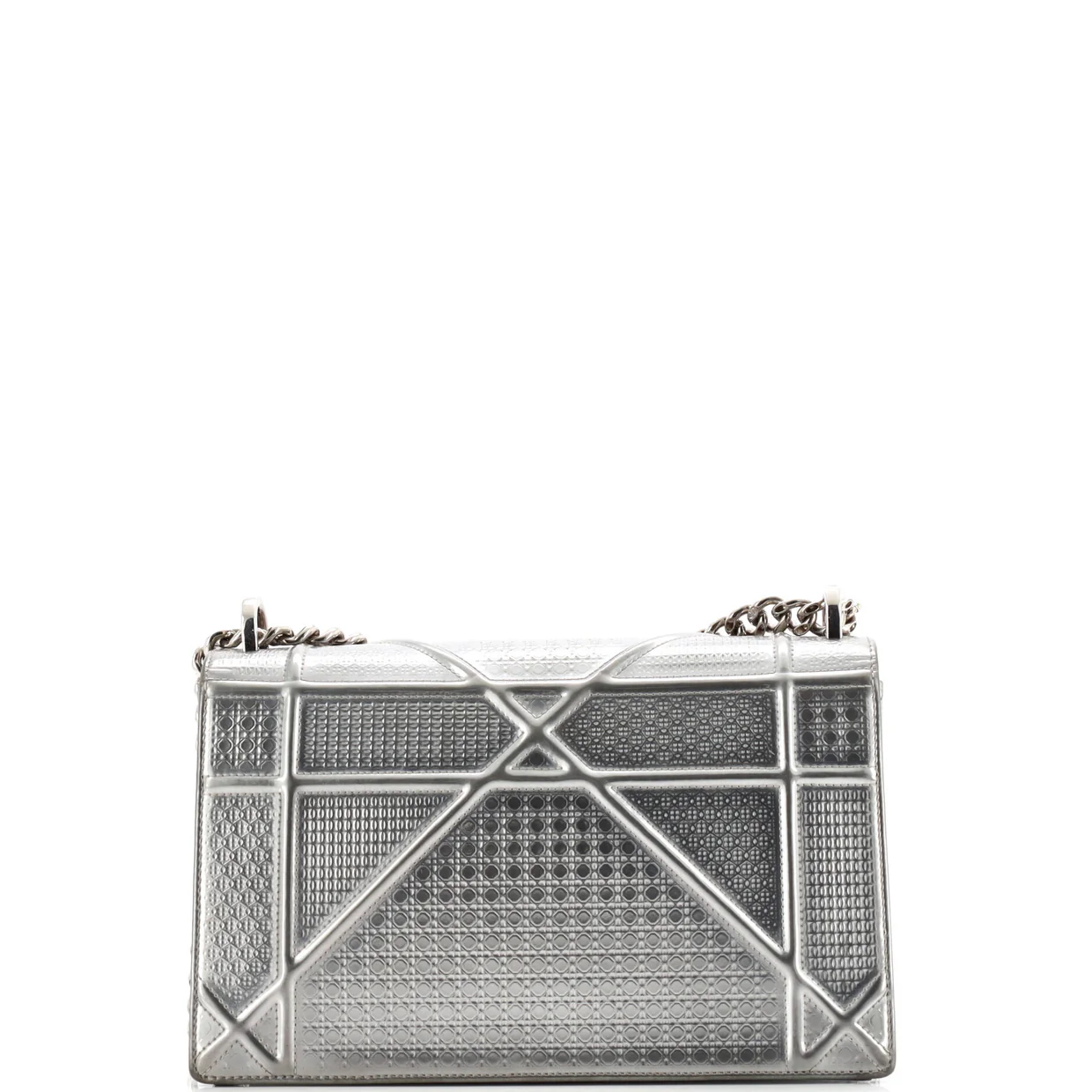 Diorama Flap Bag Cannage Embossed Calfskin Medium - Deep Luxury