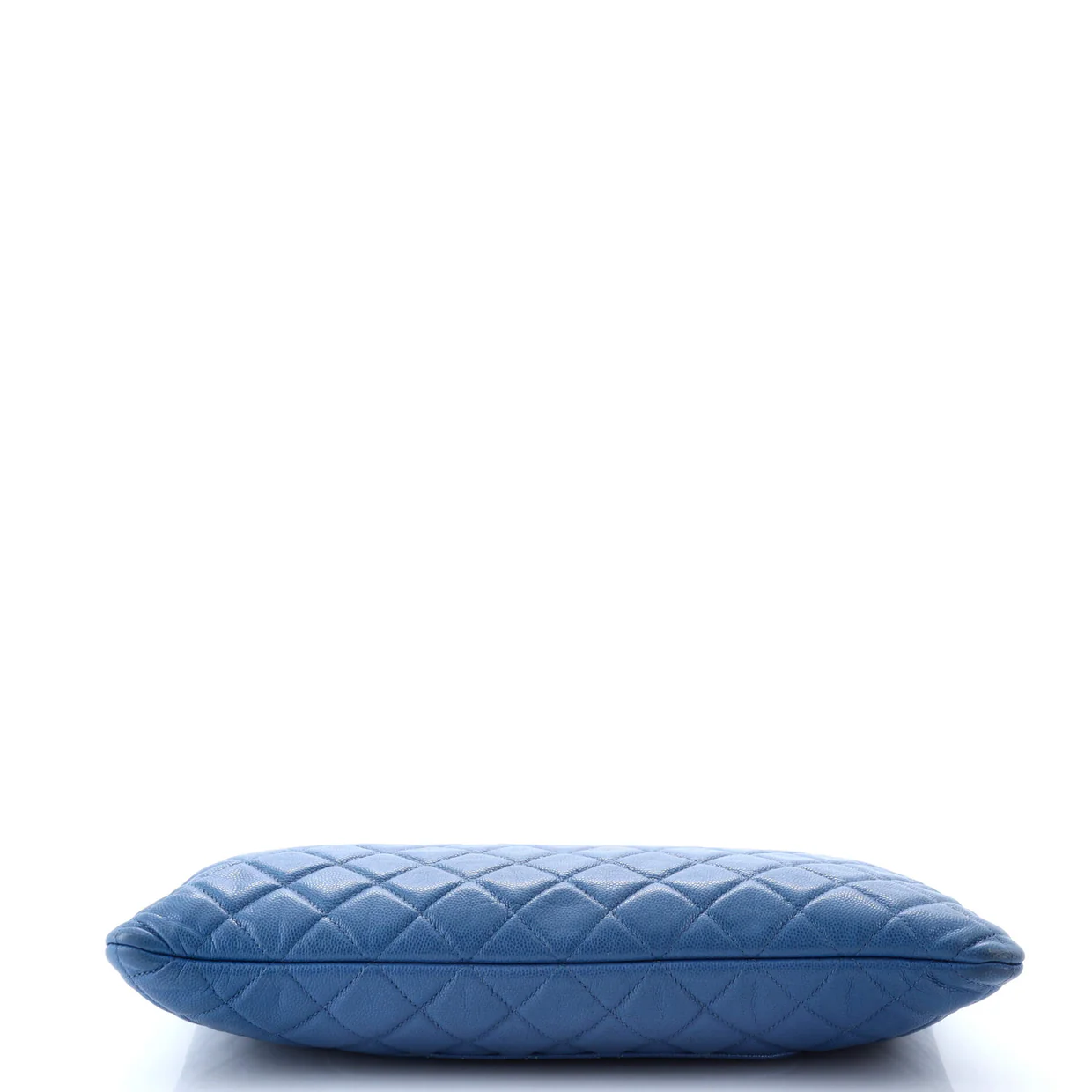 O Case Clutch Quilted Caviar Large - Deep Luxury