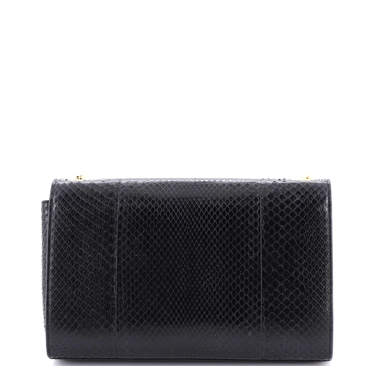 Classic Monogram Tassel Crossbody Bag Python Medium - Deep Luxury