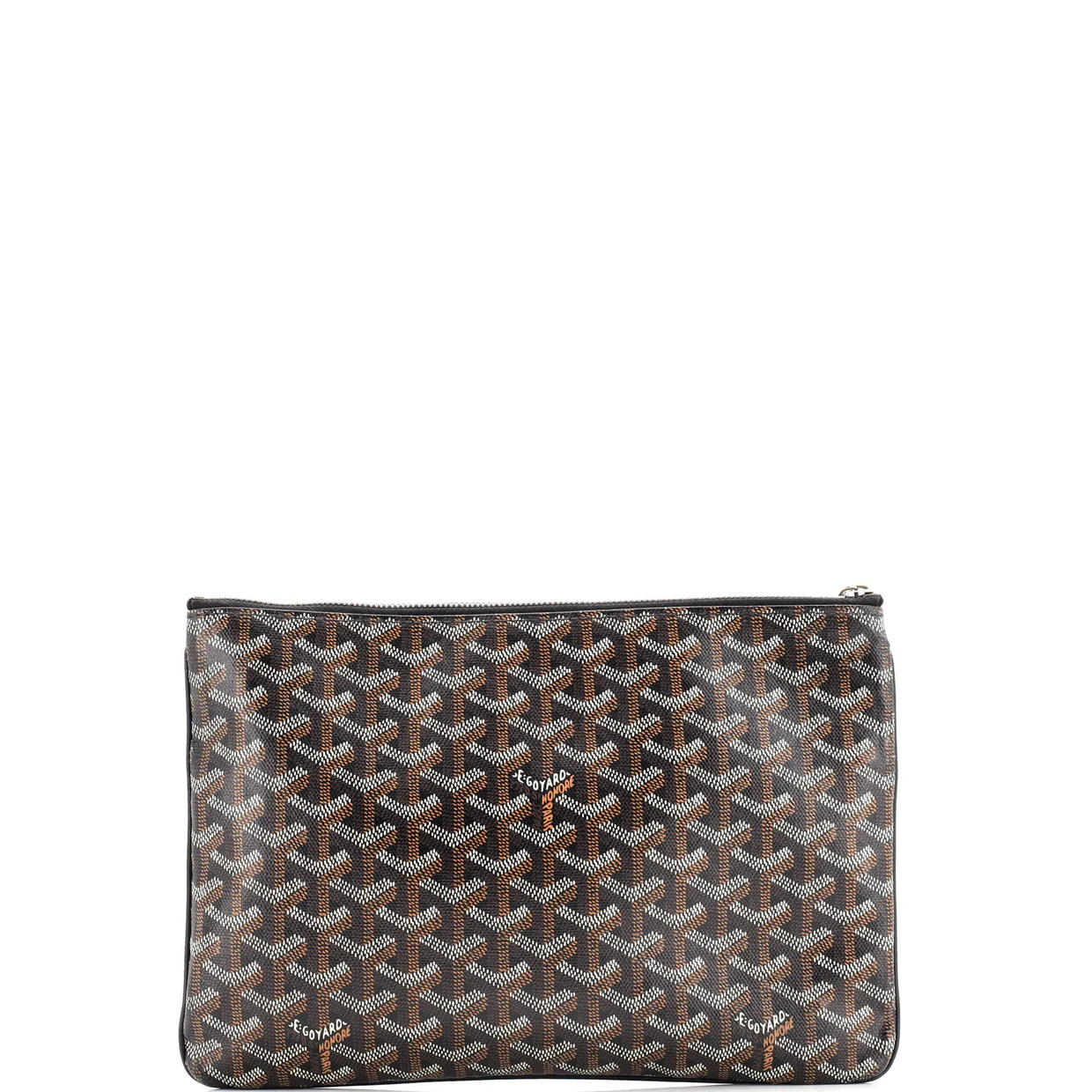 Senat Zip Pouch Coated Canvas MM - Deep Luxury