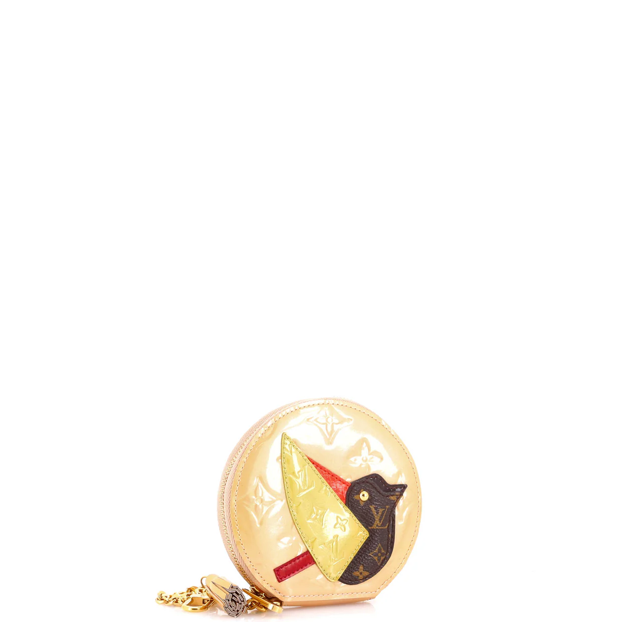 Boite Chapeau Coin Purse Monogram Vernis Animania Micro - Deep Luxury