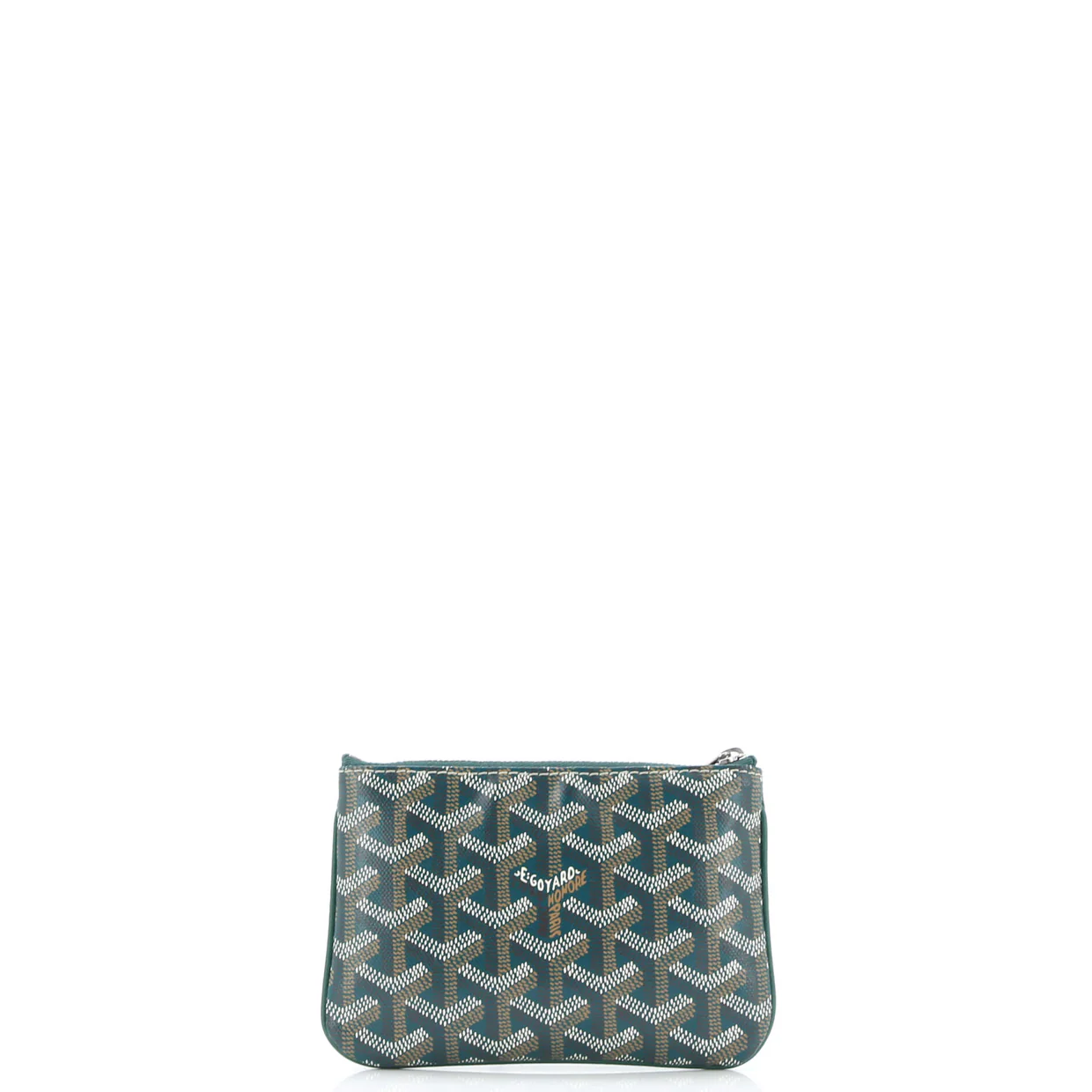 Senat Zip Pouch Coated Canvas Mini - Deep Luxury