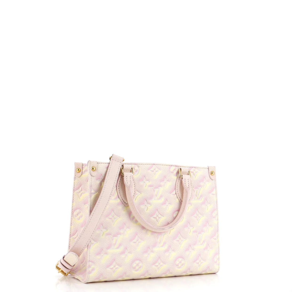 OnTheGo Tote Stardust Monogram Empreinte Leather PM - Deep Luxury