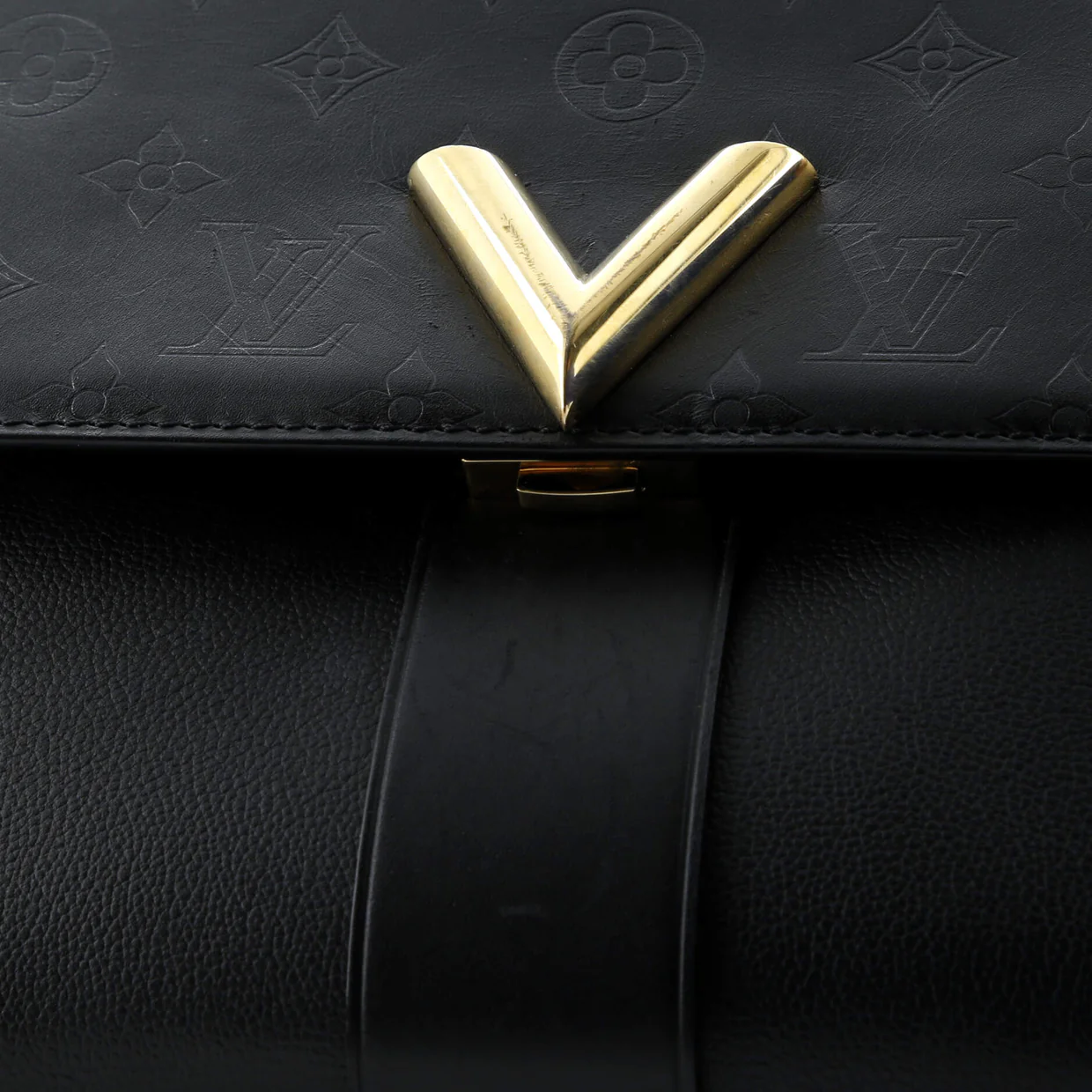 Very One Handle Bag Monogram Leather - Deep Luxury