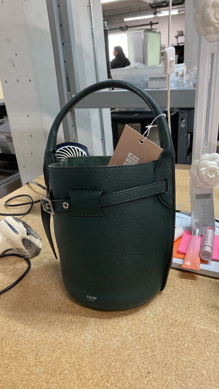 Big Bag Bucket Leather Nano - Deep Luxury