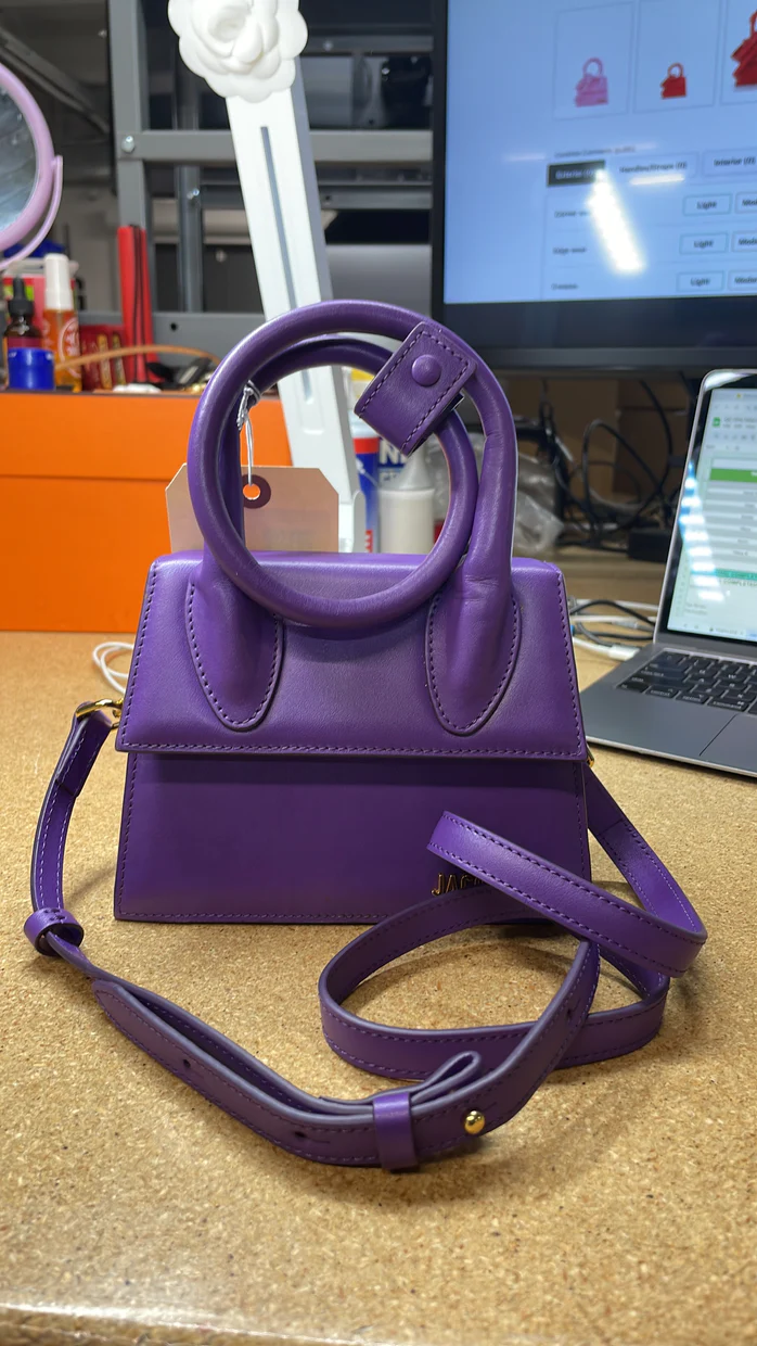 Le Chiquito Noeud Bag Leather - Deep Luxury