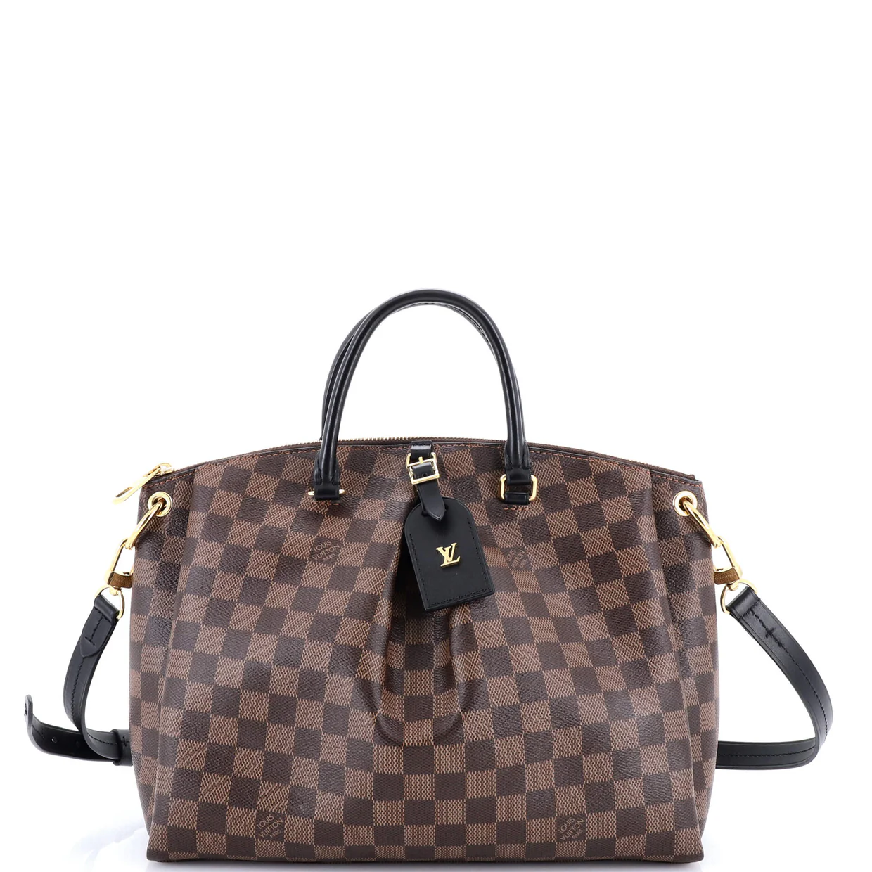 Odeon Tote Damier MM - Deep Luxury