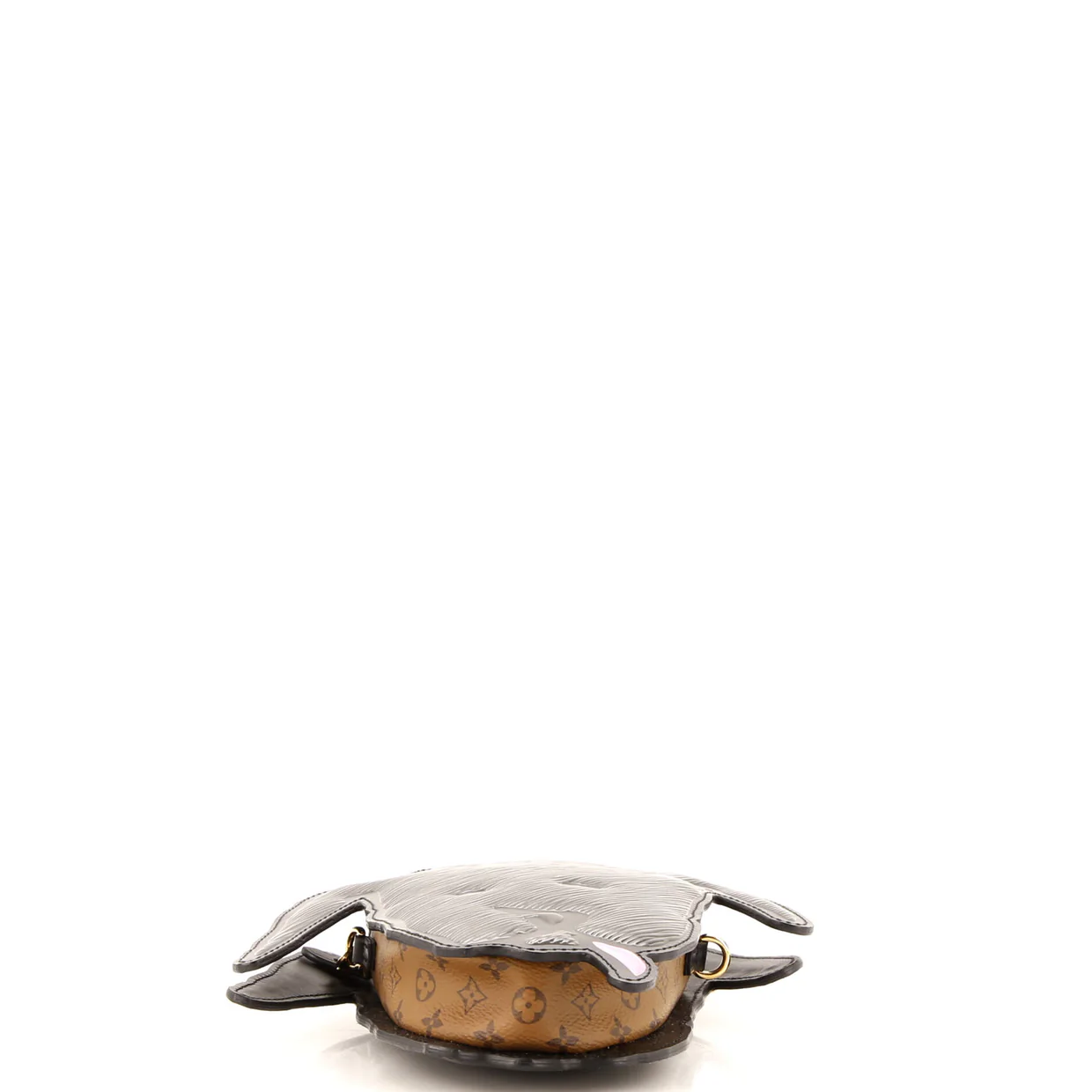 Grace Coddington Dog Face Bag Epi Leather and Reverse Monogram Canvas Mini - Deep Luxury