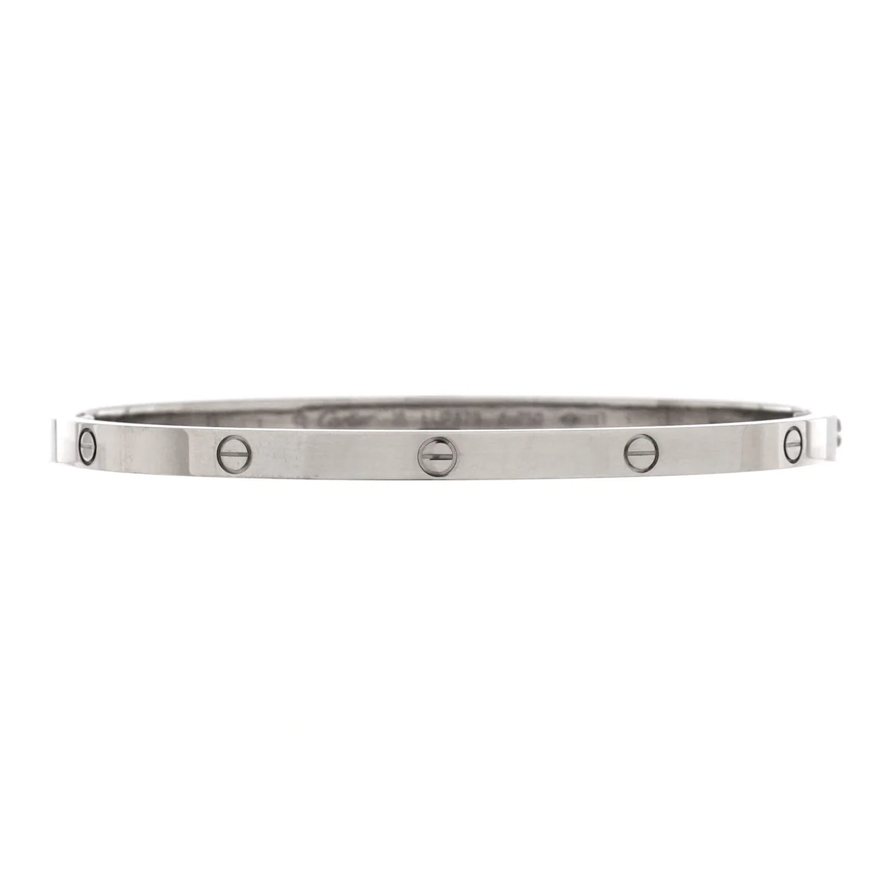 Love Bracelet 18K White Gold Small - Deep Luxury