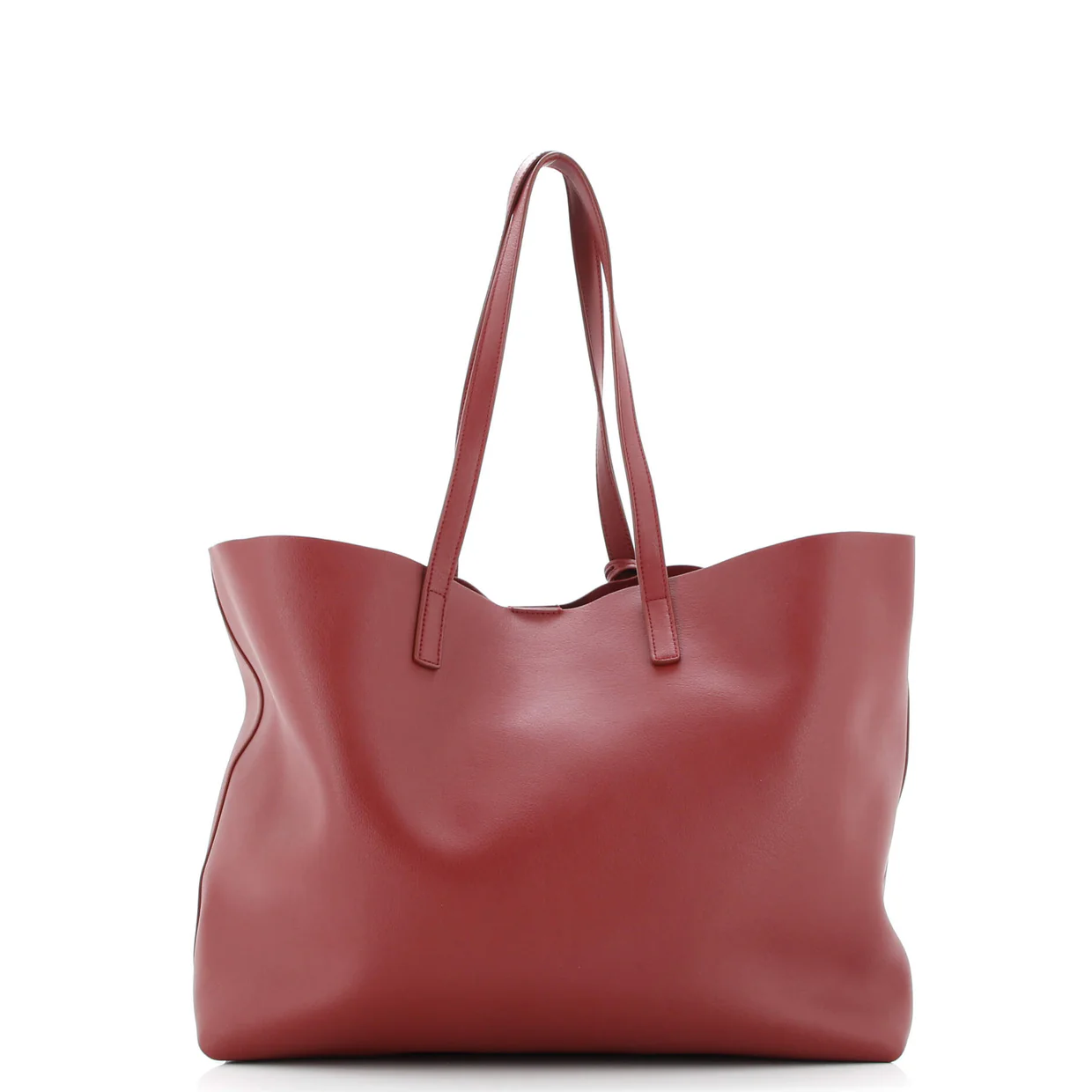 Shopper Tote Leather Large - Deep Luxury