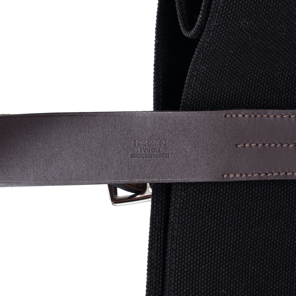 Etriviere Shopping Tote Toile and Leather - Deep Luxury