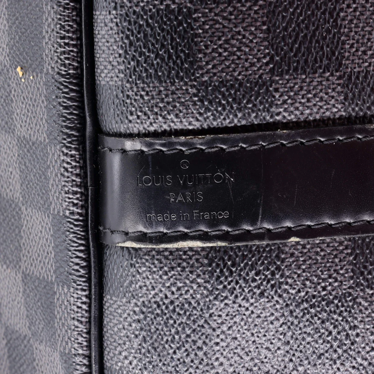Keepall Bandouliere Bag Damier Graphite 55 - Deep Luxury