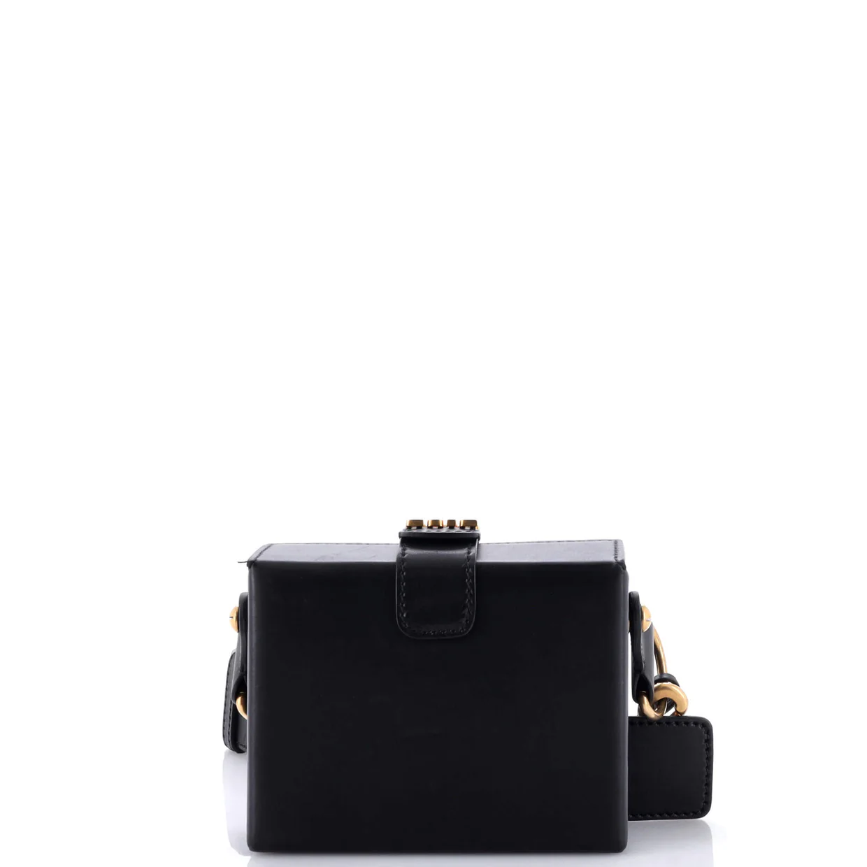 Dioraddict Lockbox Bag Leather Small - Deep Luxury