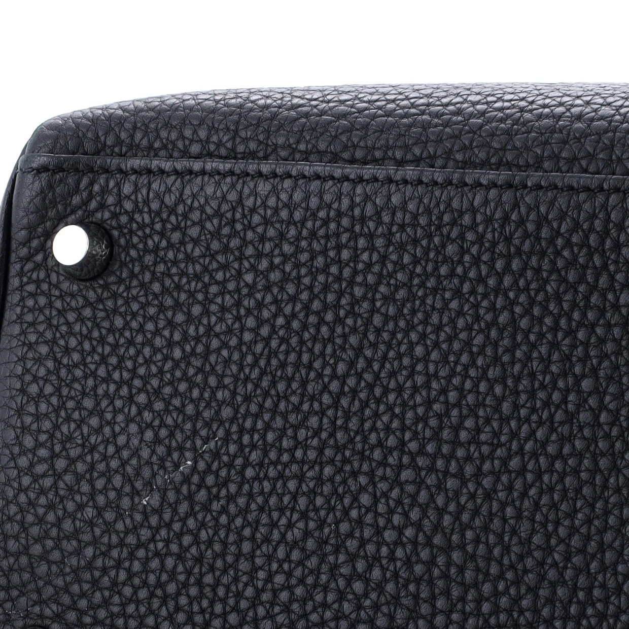 Kelly Handbag Noir Togo with Palladium Hardware 35 - Deep Luxury