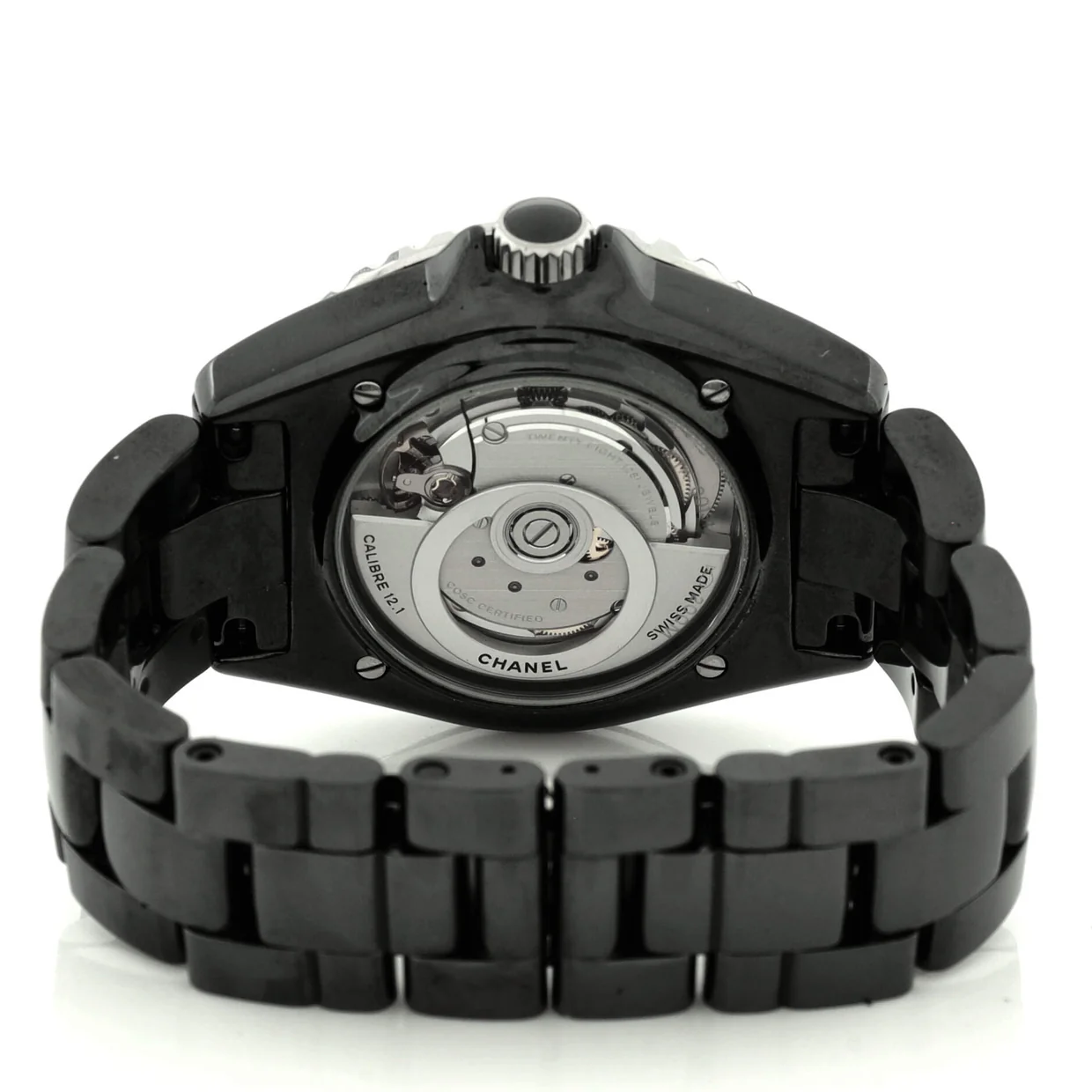 J12 Automatic Watch Ceramic and Stainless Steel 38 - Deep Luxury