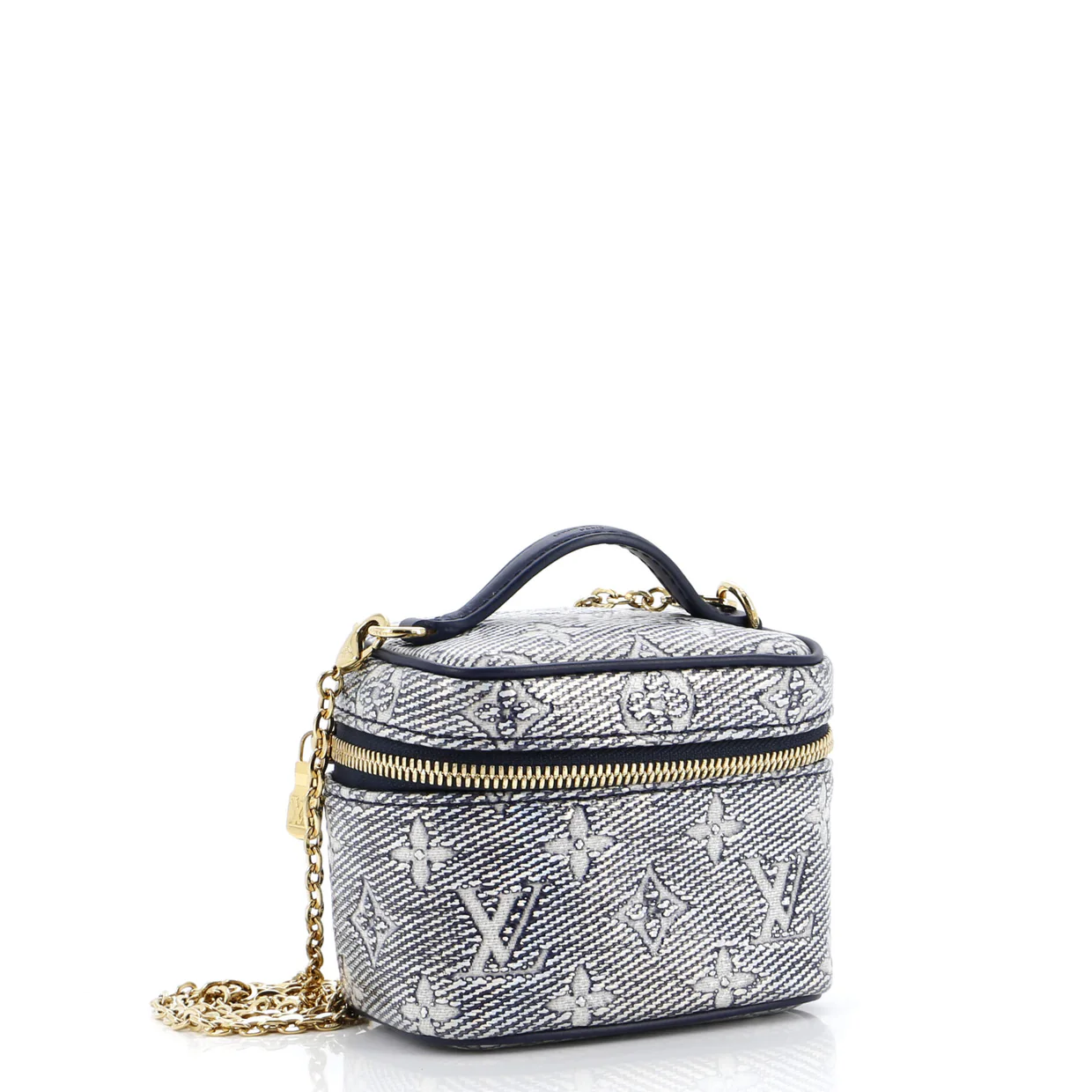 Vanity Case Monoglam Jacquard Canvas Micro - Deep Luxury