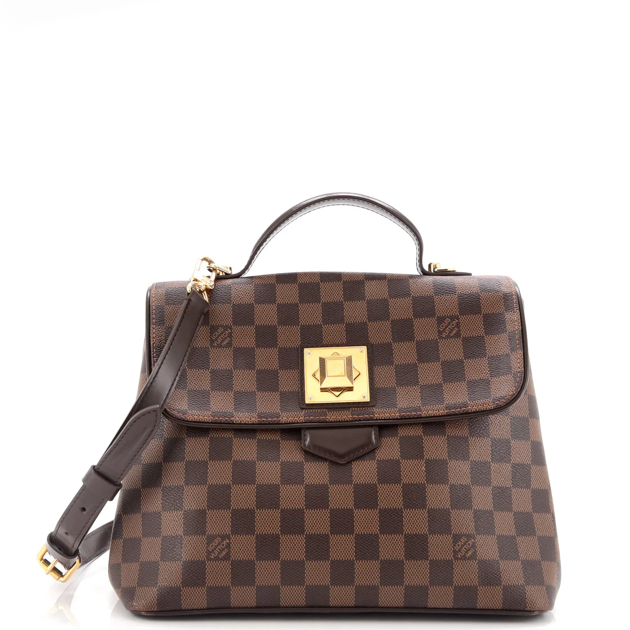 Bergamo Handbag Damier MM - Deep Luxury