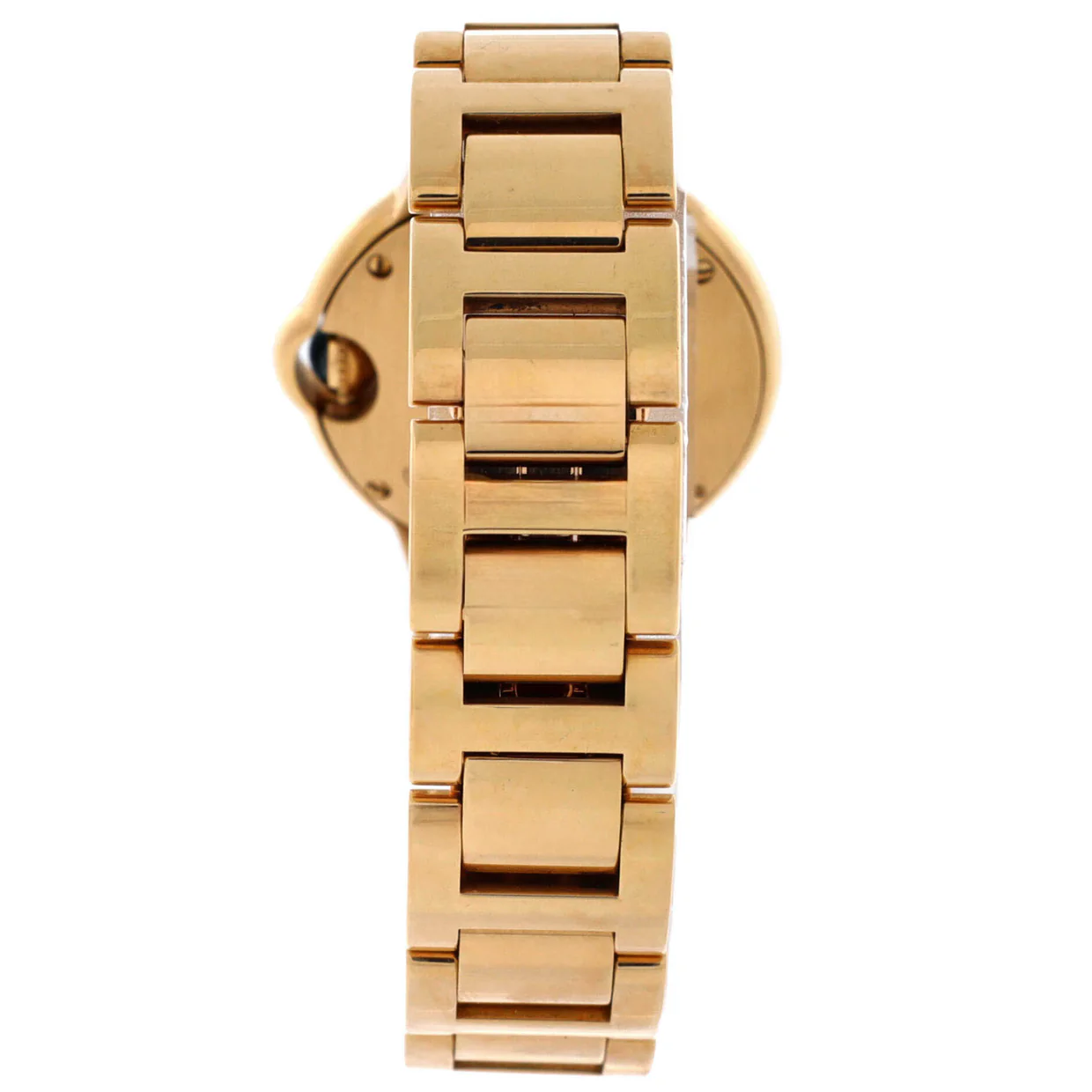 Ballon Bleu de Cartier Quartz Watch Yellow Gold 28 - Deep Luxury