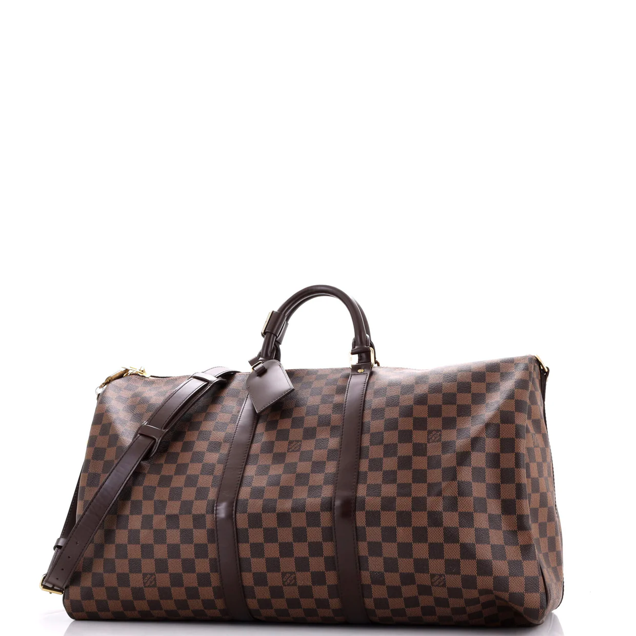 Keepall Bandouliere Bag Damier 55 - Deep Luxury