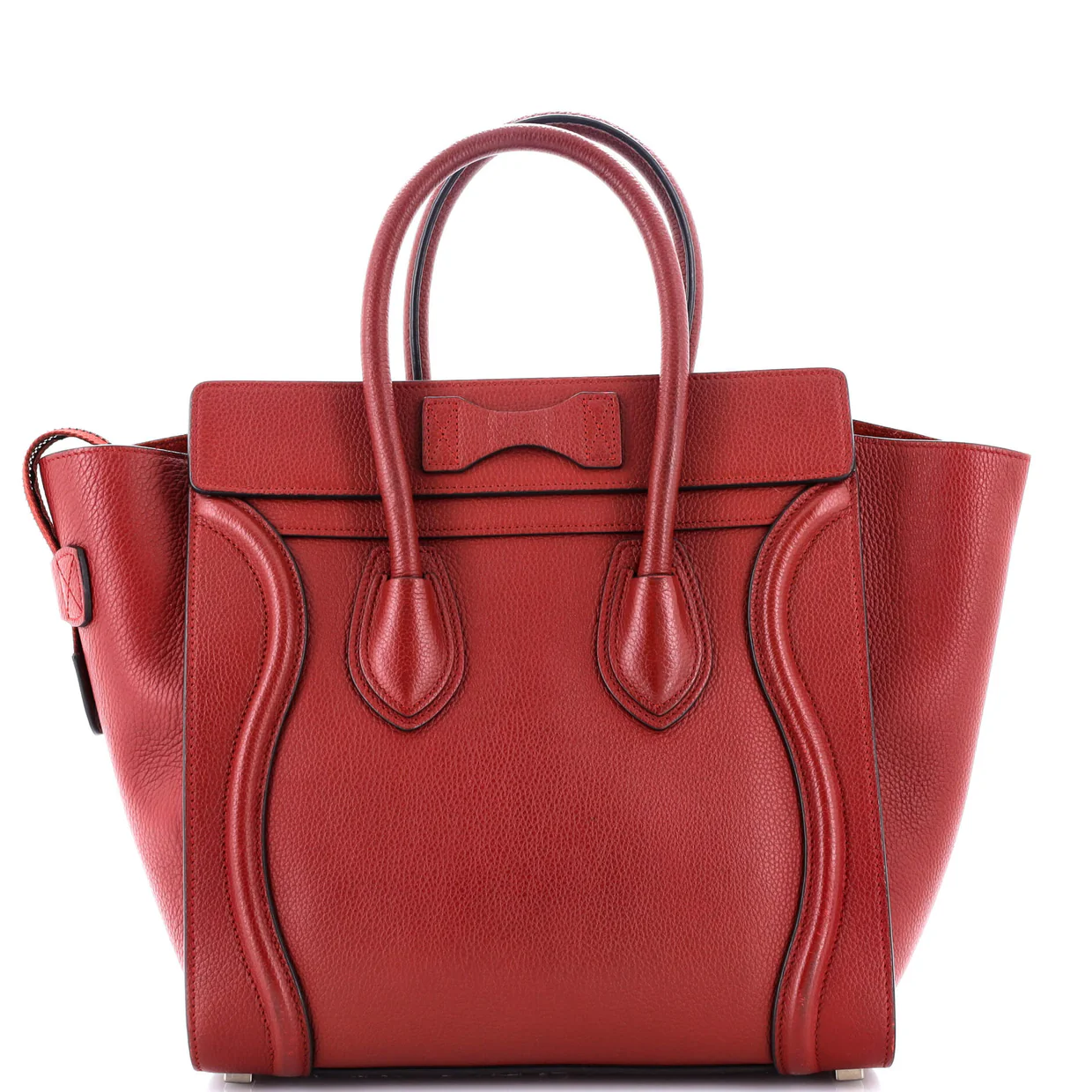 Luggage Bag Grainy Leather Micro - Deep Luxury