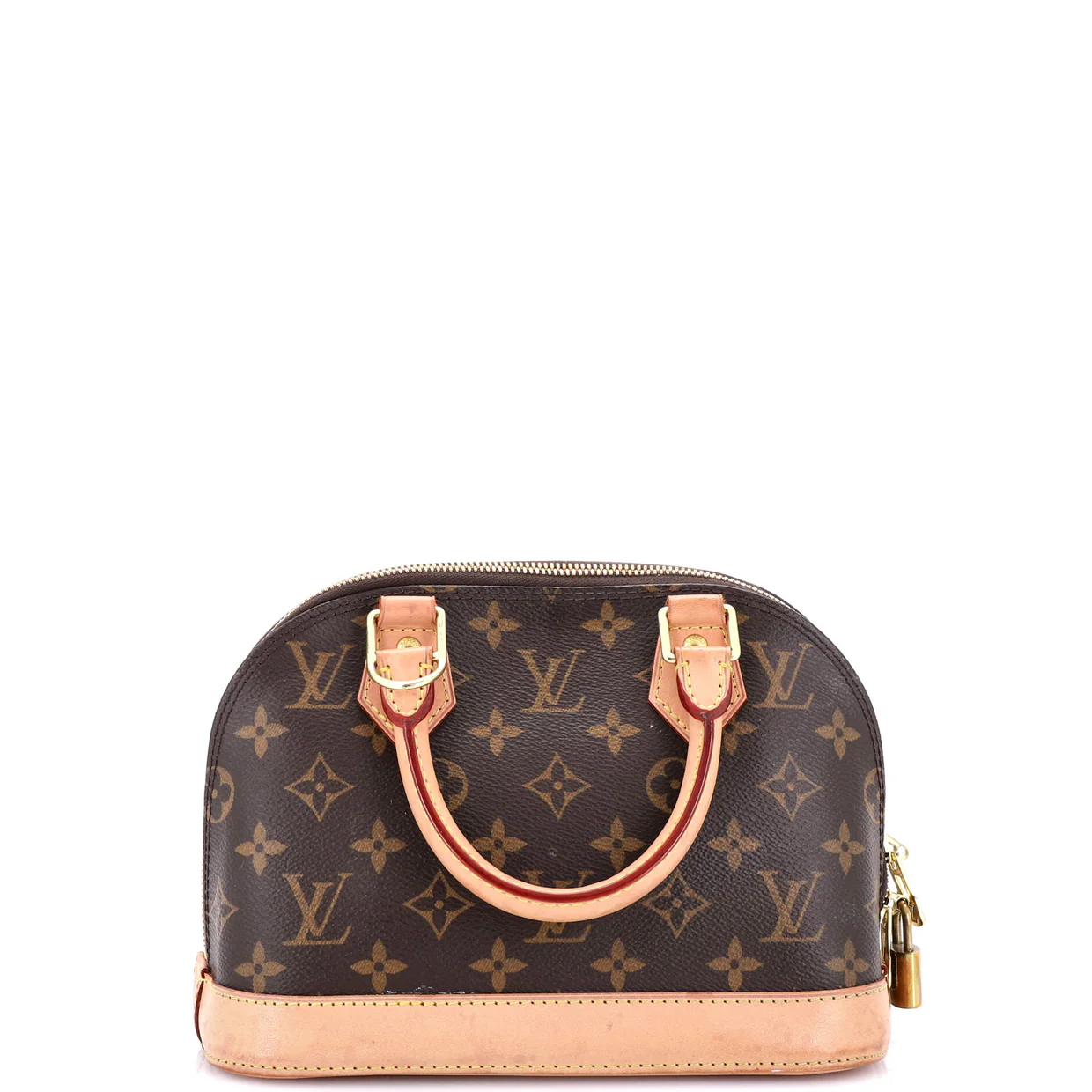 Alma Handbag Monogram Canvas BB - Deep Luxury